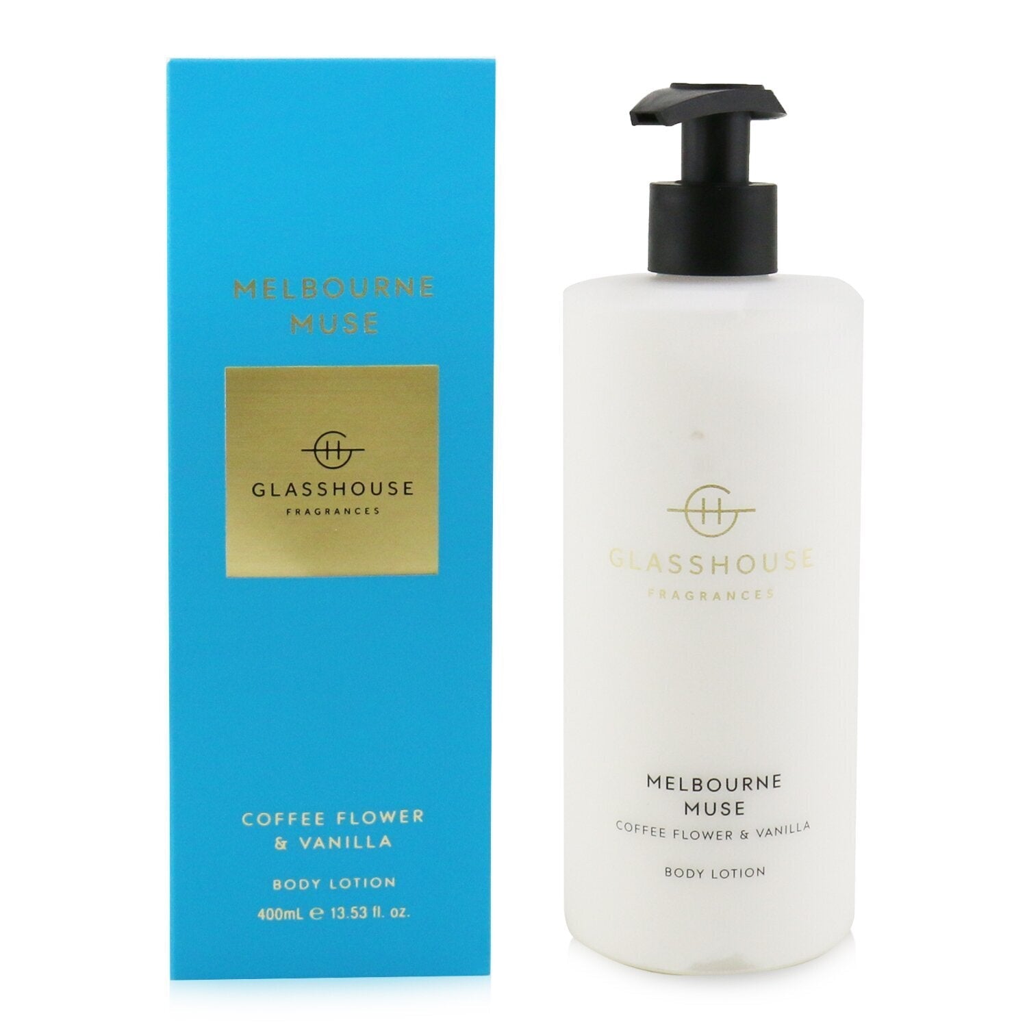 Glasshouse Body Lotion - Melbourne Muse (Coffee Flower & Vanilla)  400ml/13.53oz