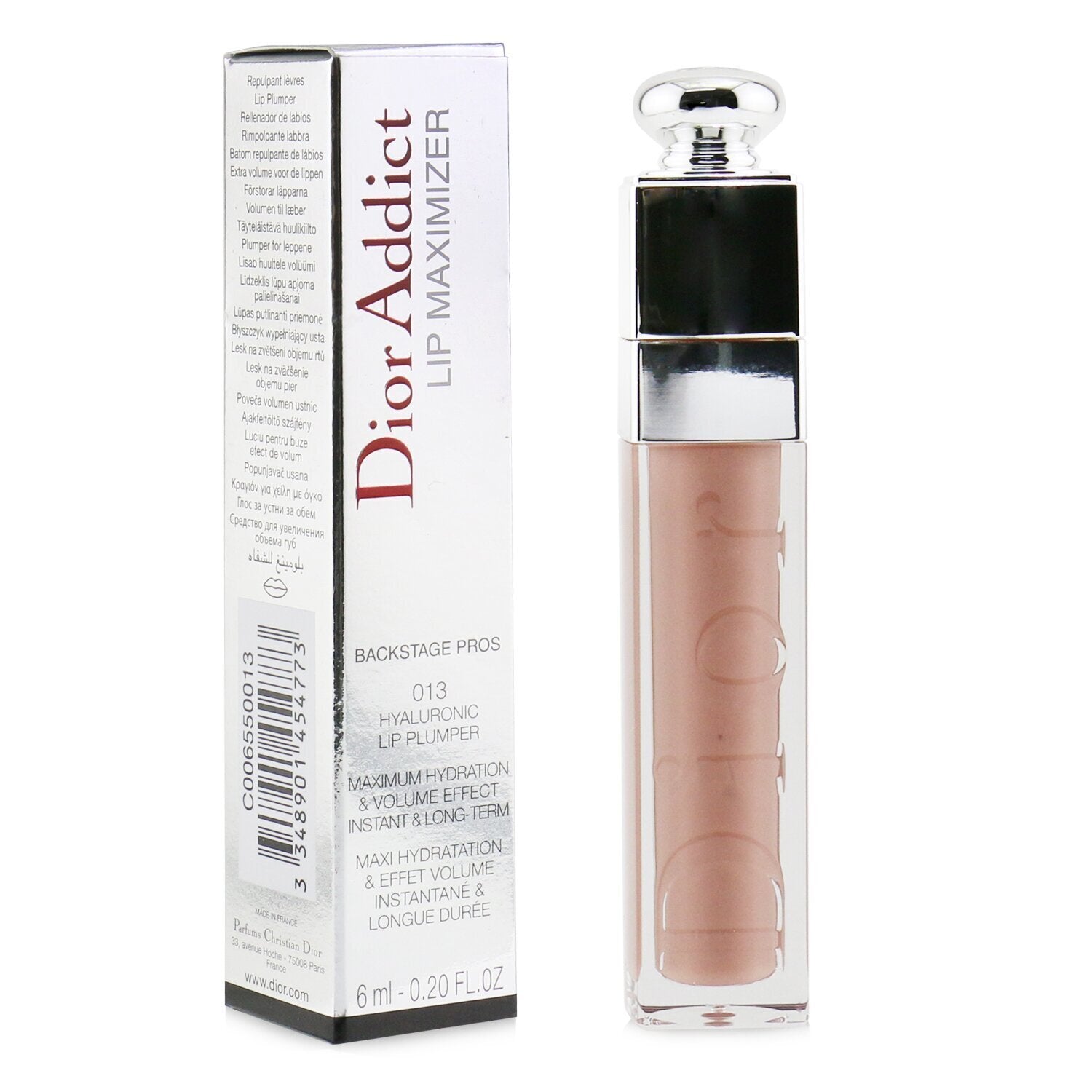 Christian Dior Dior Addict Lip Maximizer (Hyaluronic Lip Plumper) - # 013 Beige  6ml/0.2oz