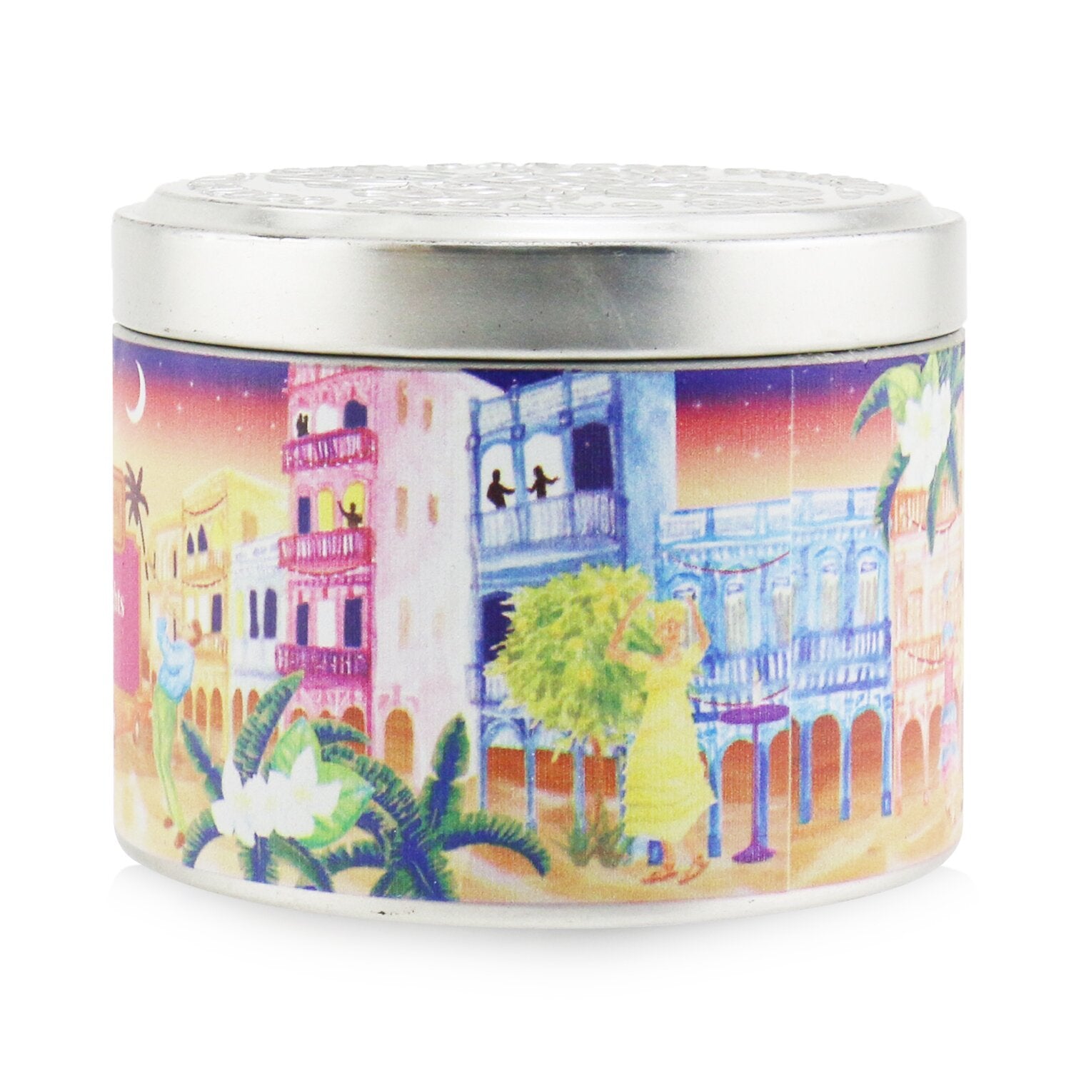 The Candle Company (Carroll & Chan) 100% Beeswax Tin Candle - Havana Nights  (8x6) cm