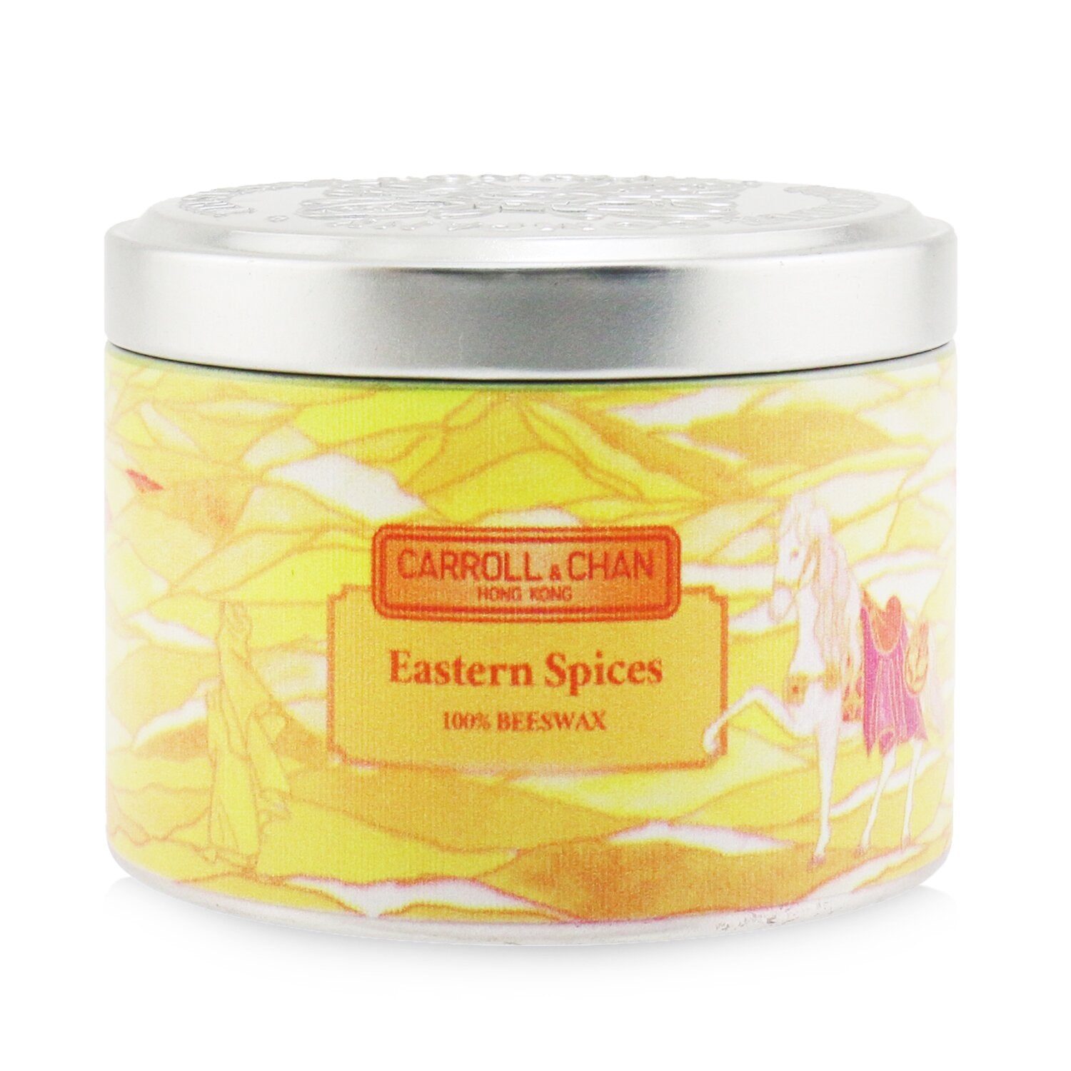 The Candle Company (Carroll & Chan) 100% Beeswax Tin Candle - Eastern Spices  (8x6) cm