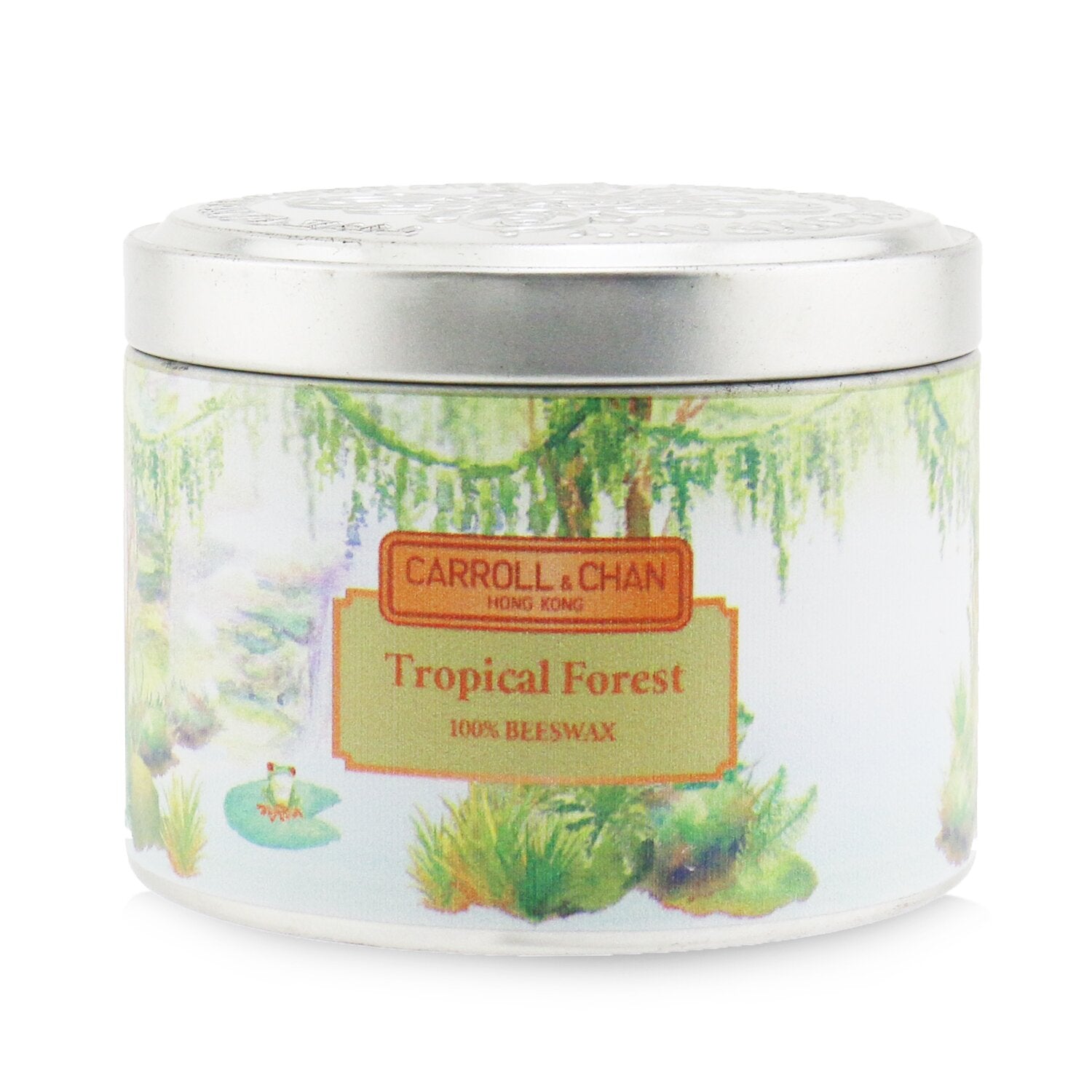 The Candle Company (Carroll & Chan) 100% Beeswax Tin Candle - Tropical Forest  (8x6) cm