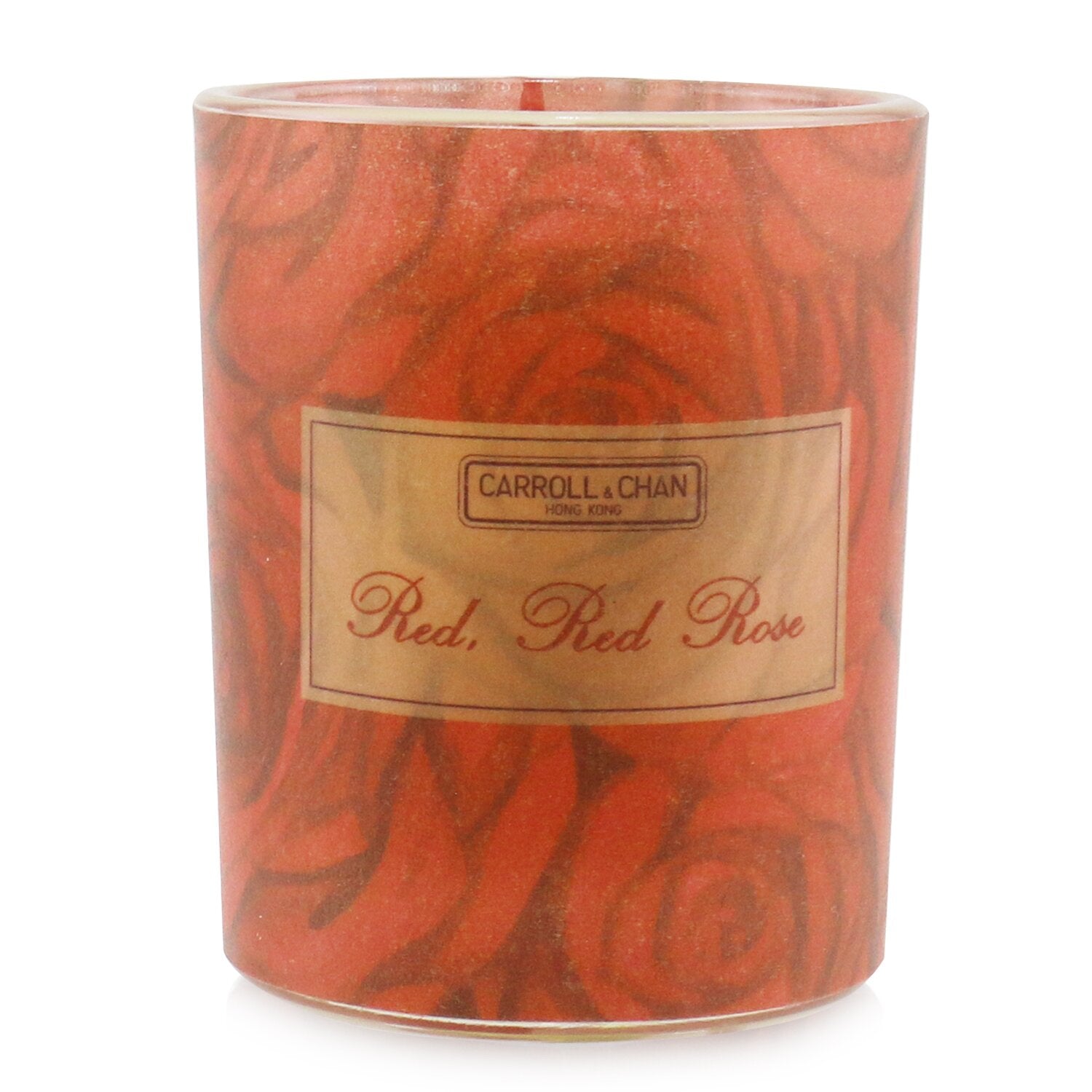 The Candle Company (Carroll & Chan) 100% Beeswax Votive Candle - Red Red Rose  65g/2.3oz