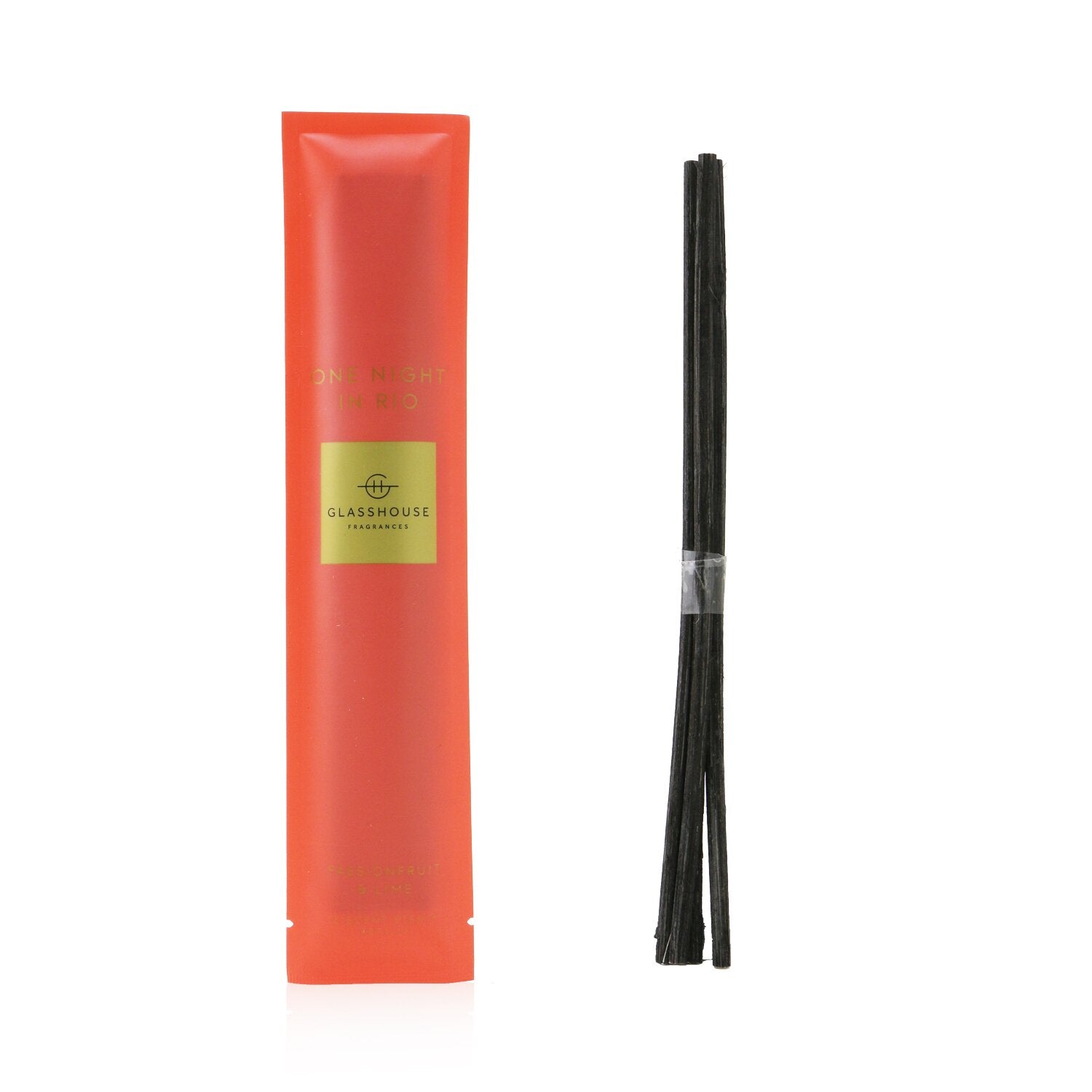 Glasshouse Replacement Scent Stems - One Night In Rio (Passionfruit & Lime)  5 Sticks