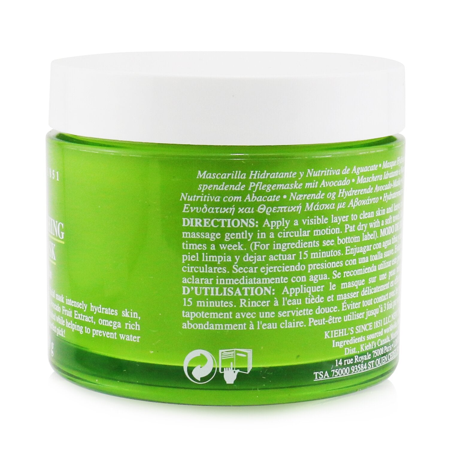 Kiehl's Avocado Nourishing Hydration Mask  100ml/3.4oz