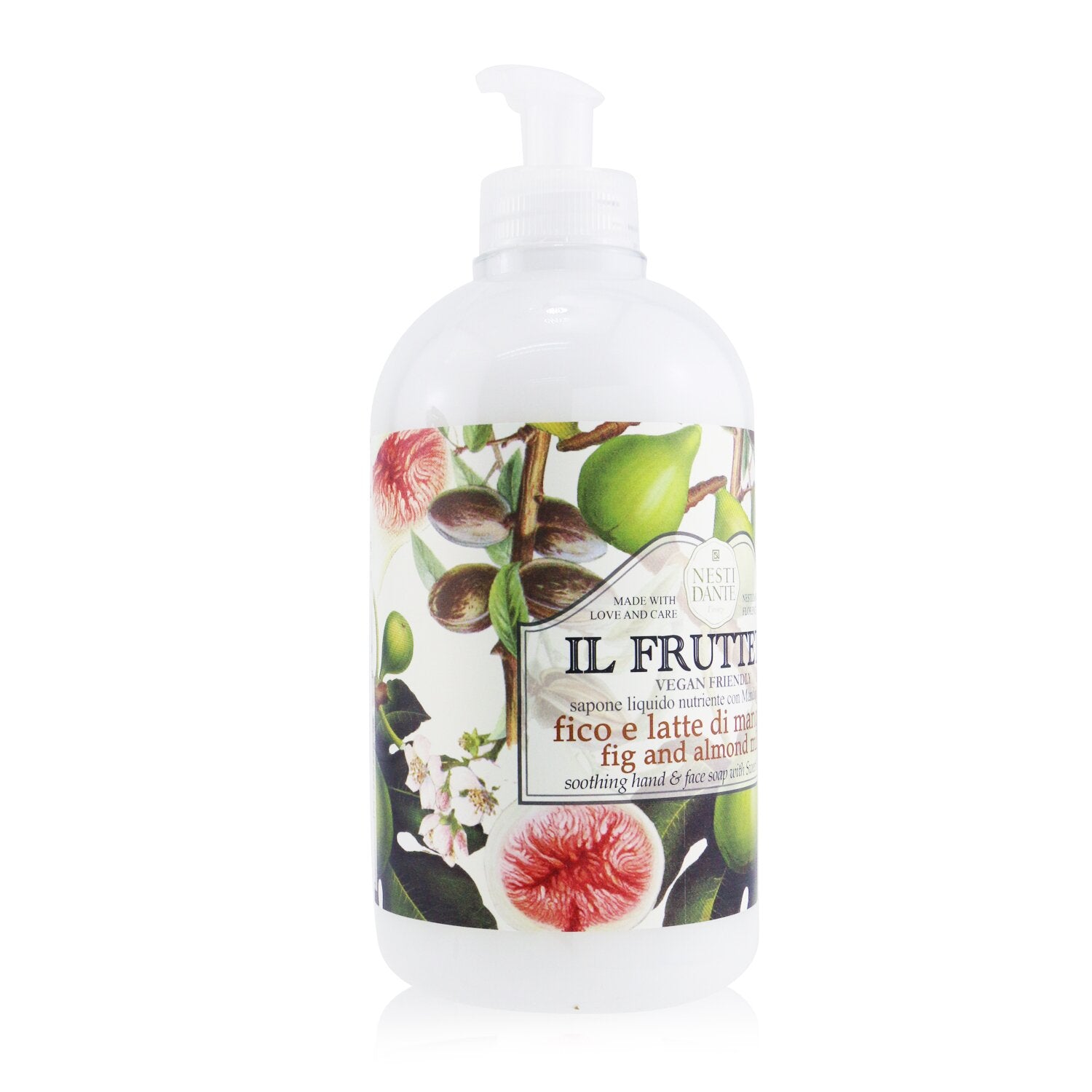 Nesti Dante Il Frutteto Soothing Hand & Face Soap With Sweet Almond - Fig And Almond Milk  500ml/16.9oz