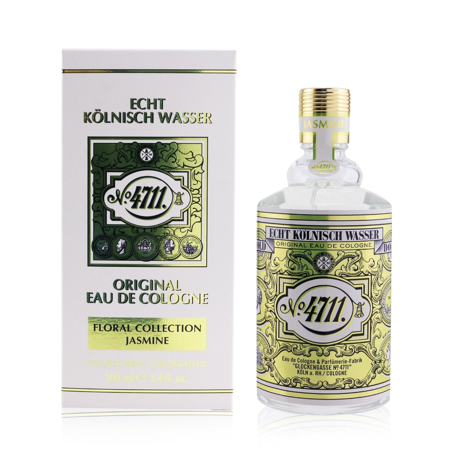 4711 Jasmine Eau De Cologne Spray  100ml/3.4oz