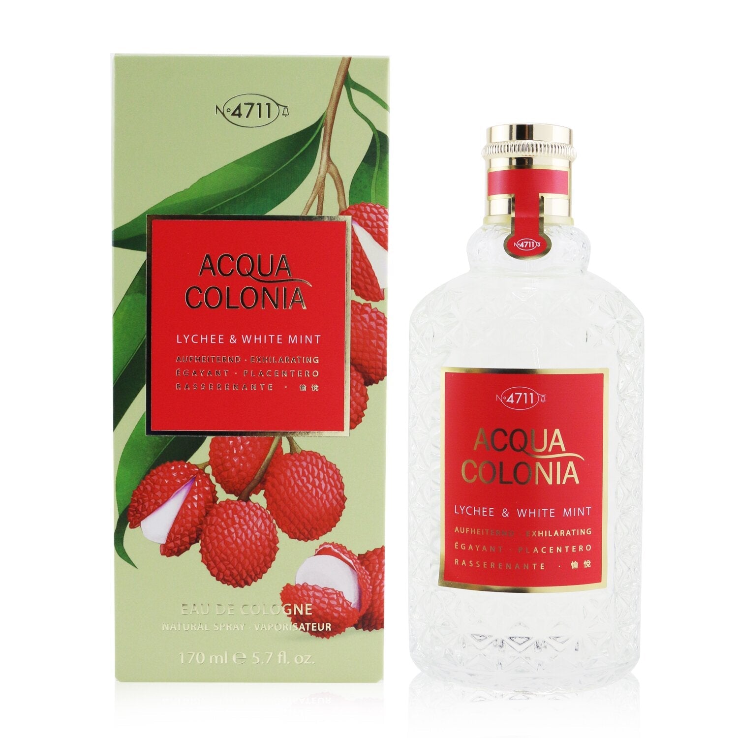 4711 Acqua Colonia Lychee & White Mint Eau De Cologne Spray