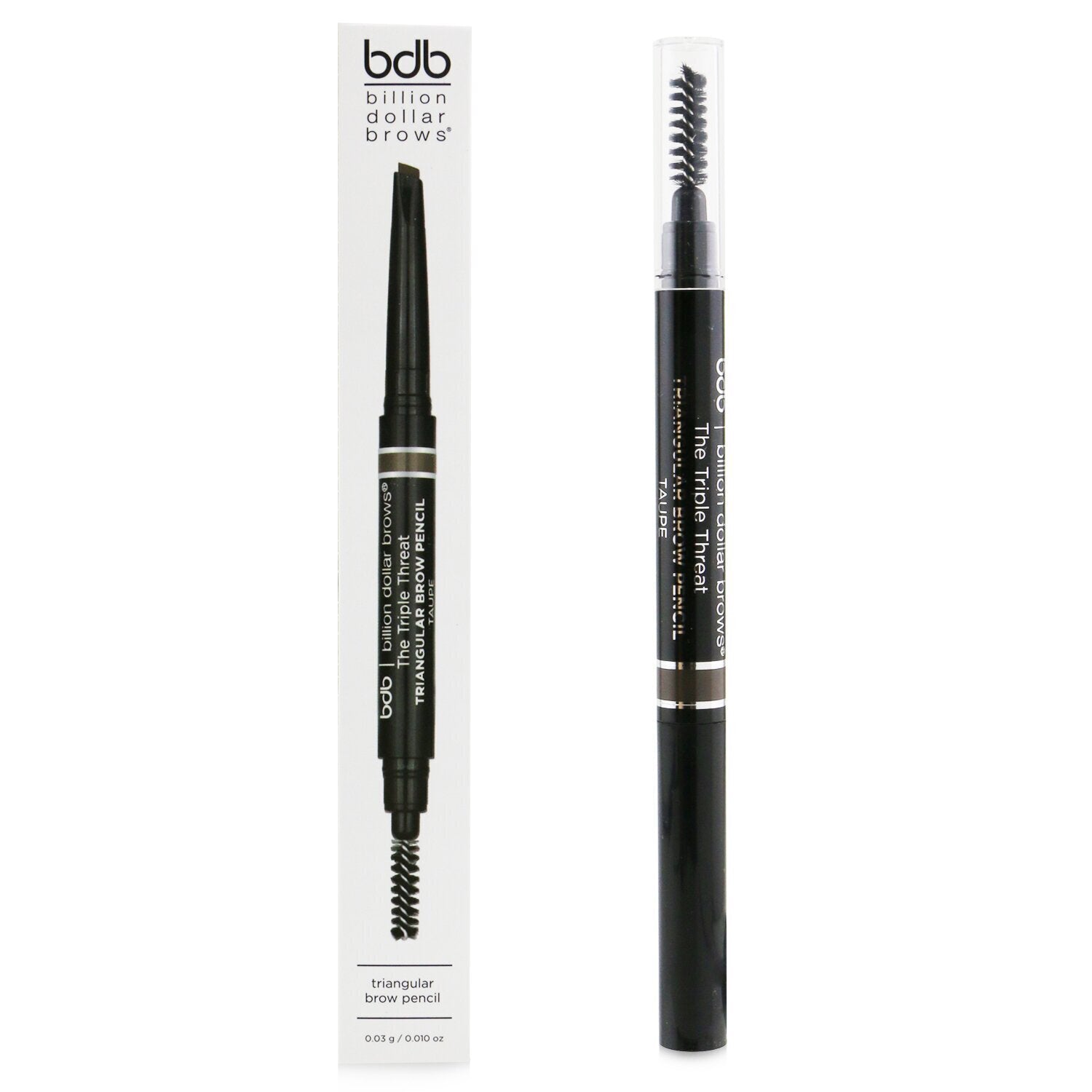 Billion Dollar Brows The Triple Threat: Triangular Brow Pencil - # Taupe  0.03g/0.01oz