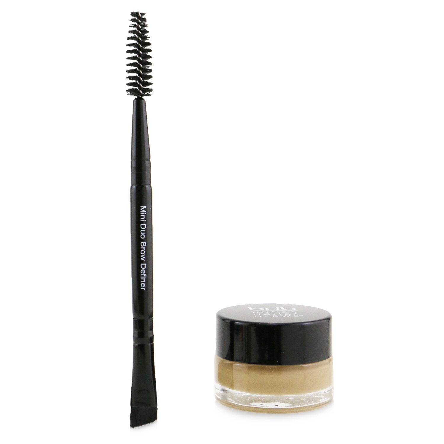 Billion Dollar Brows Brow Butter Pomade Kit: Brow Butter + Mini Duo Brow Definer - # Taupe  2pcs