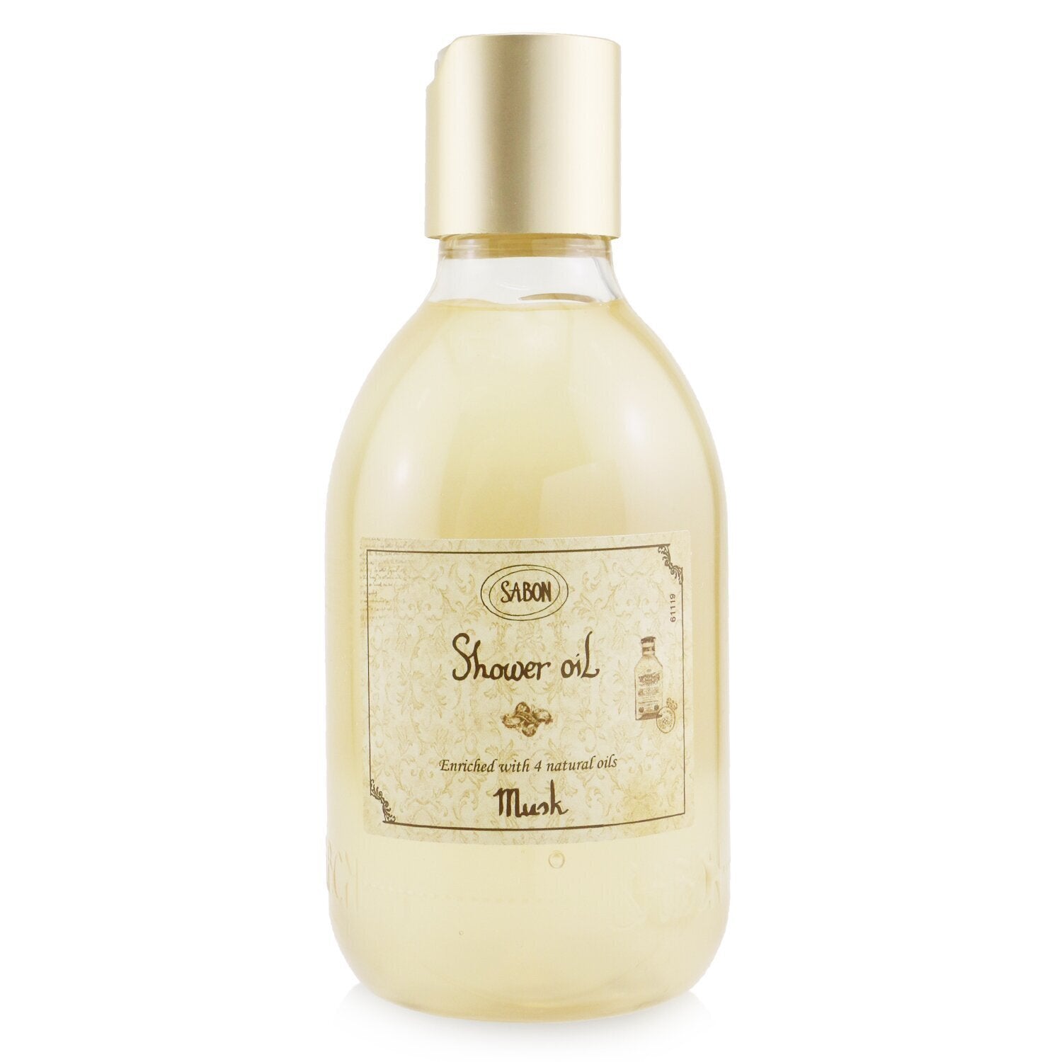 Sabon Shower Oil - Musk (Plastic Bottle)  300ml/10.5oz