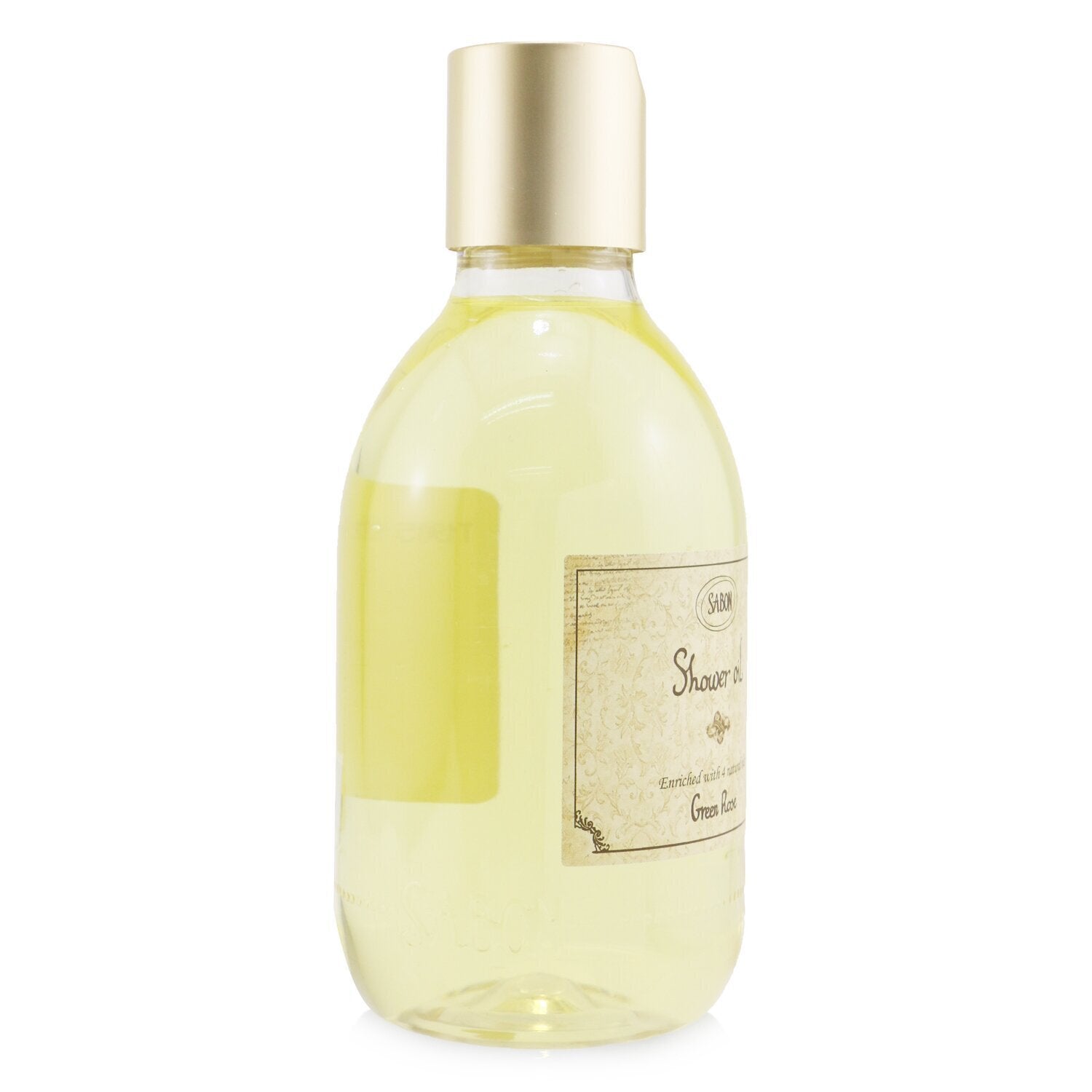 Sabon Shower Oil - Green Rose (Plastic Bottle)  300ml/10.5oz