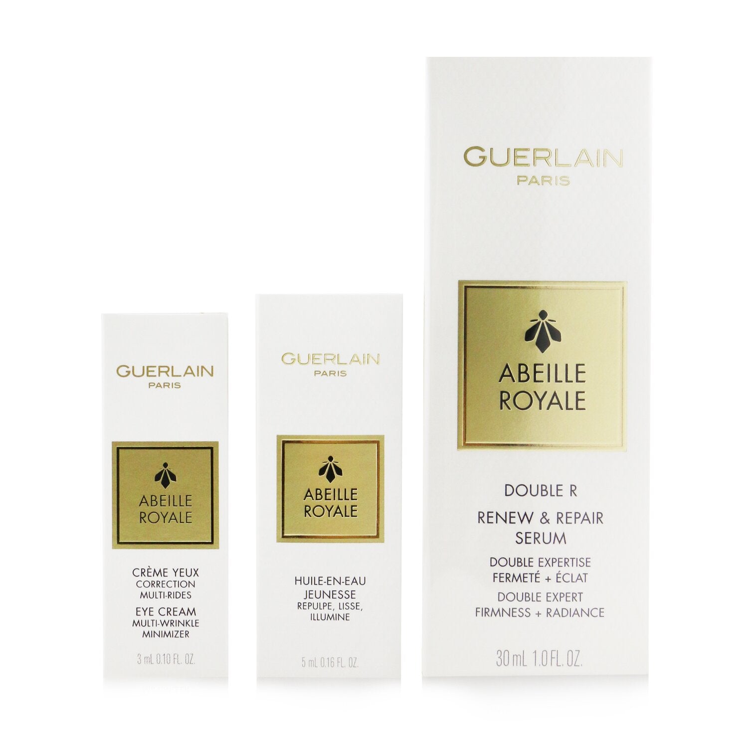 Guerlain Abeille Royale Age-Defying Programme (Set of Serum, Oil, Eye Cream & Bag)  3pcs+1bag