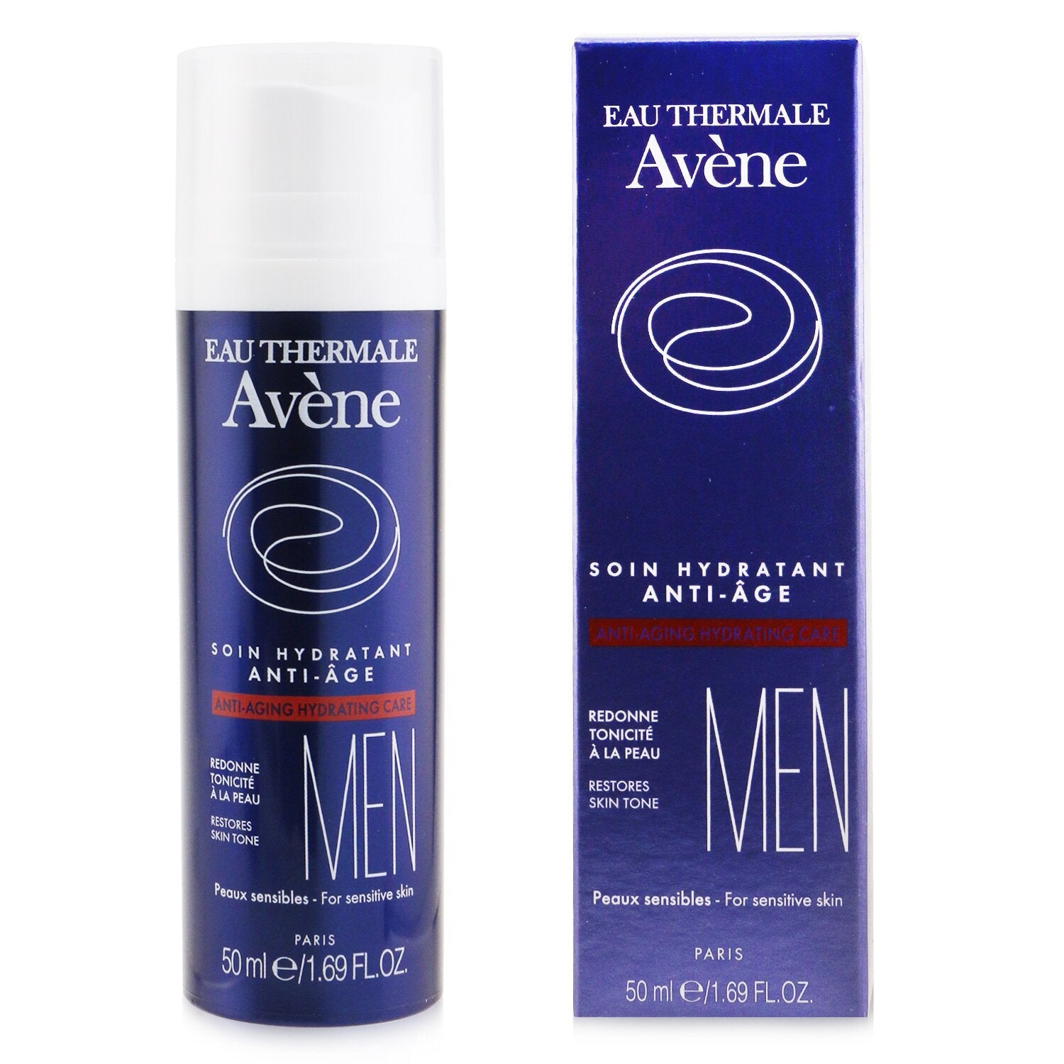 Avene Men Anti-Aging Hydrating Care (For Sensitive Skin)  50ml/1.69oz