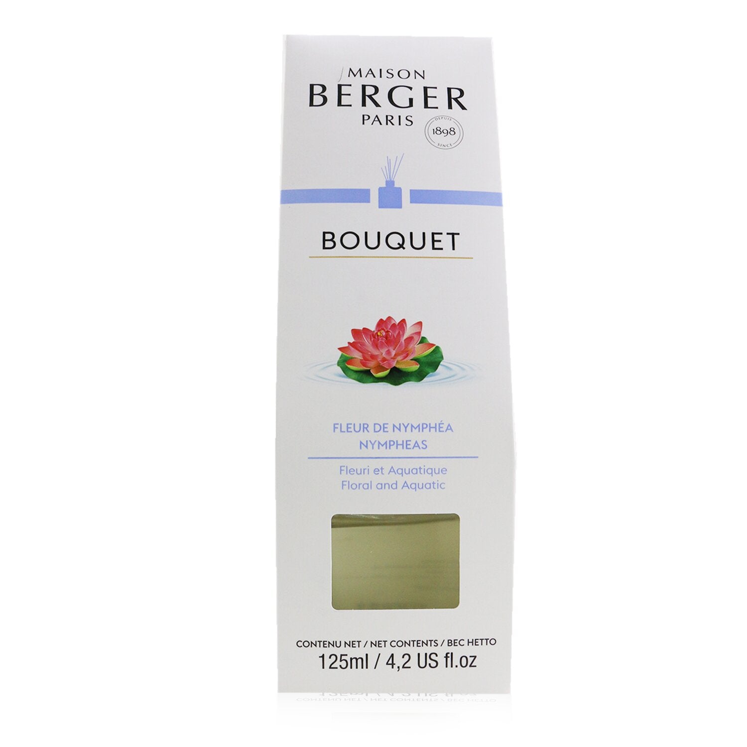 Lampe Berger (Maison Berger Paris) Cube Scented Bouquet - Nympheas  125m/4.2oz