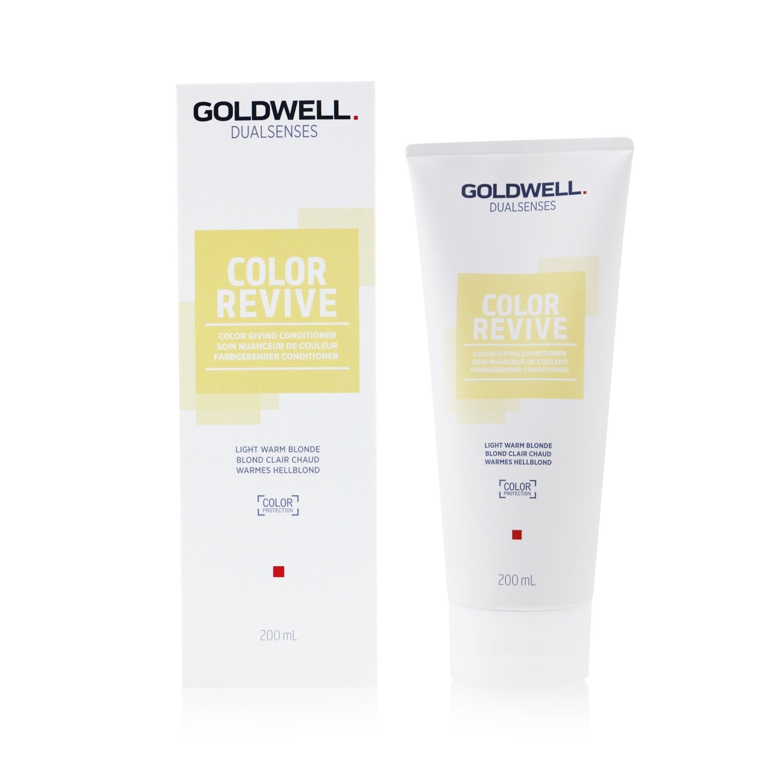 Goldwell Dual Senses Color Revive Color Giving Conditioner - # Light Warm Blonde  200ml/6.7oz