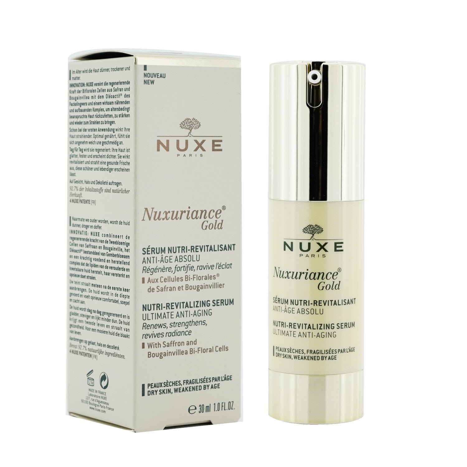 Nuxe Nuxuriance Gold Nutri-Revitalizing Serum  30ml/1oz