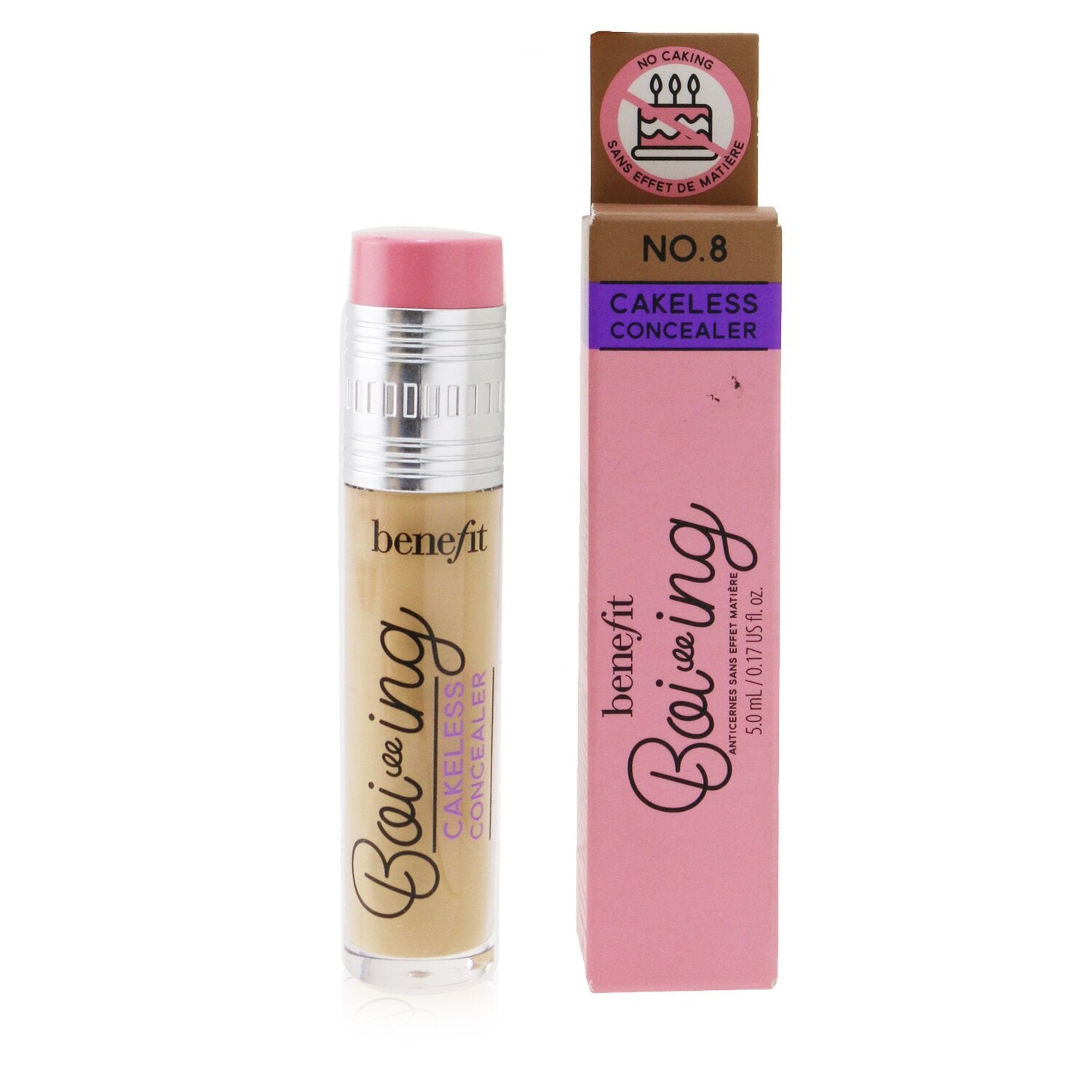 Benefit Boi ing Cakeless Concealer - # 8 Medium Tan Cool  5ml/0.17oz