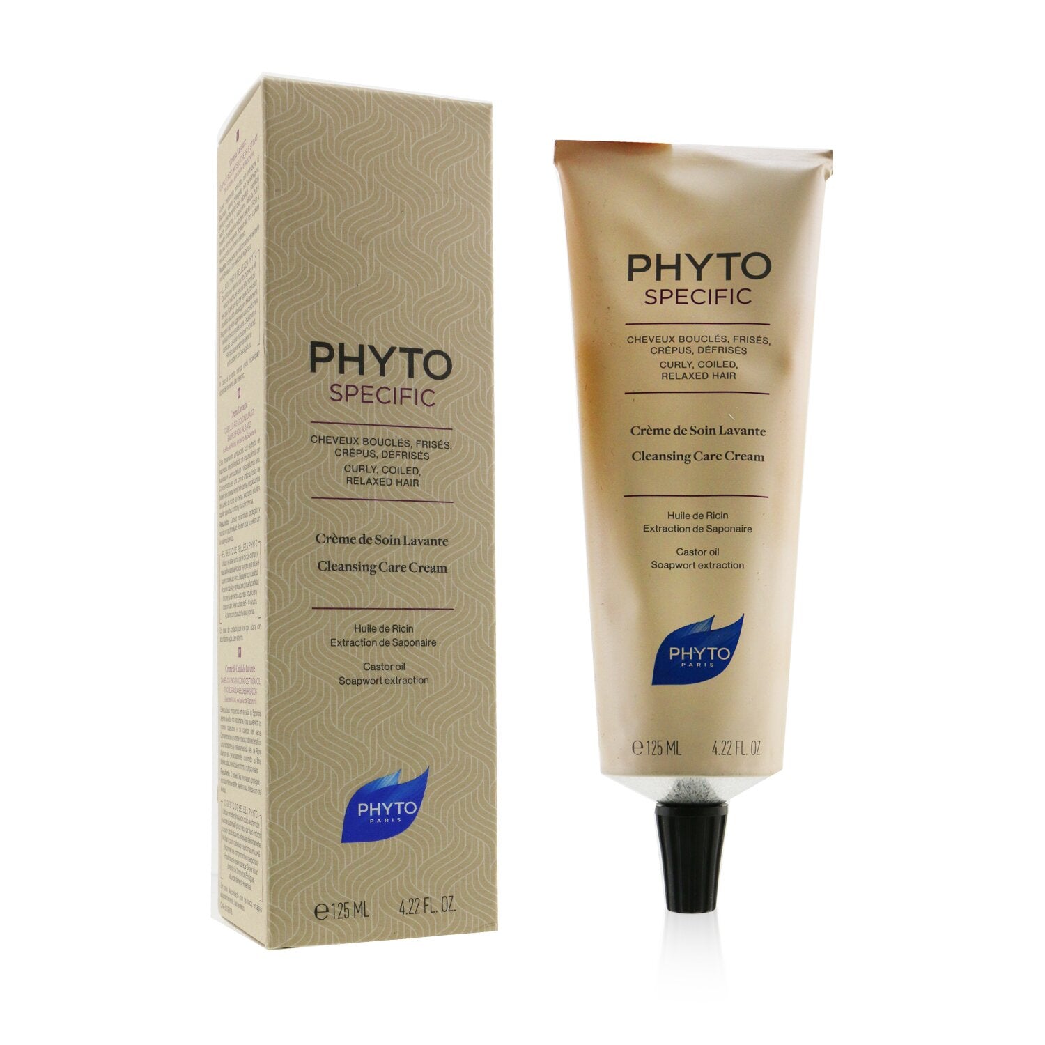 Phyto Phyto Specific Cleansing Care Cream (Curly, Coiled, Relaxed Hair)  125ml/4.22oz