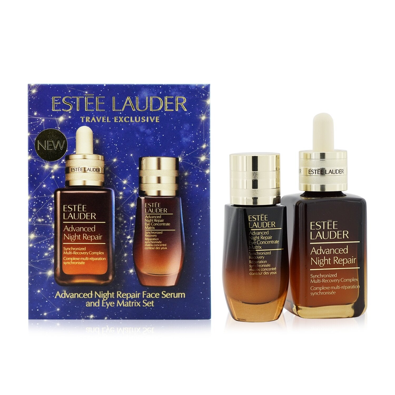 Estee Lauder Advanced Night Repair Set: Synchronized Multi-Recovery Complex 50ml+ Eye Concentrate Matrix 15ml  2pcs