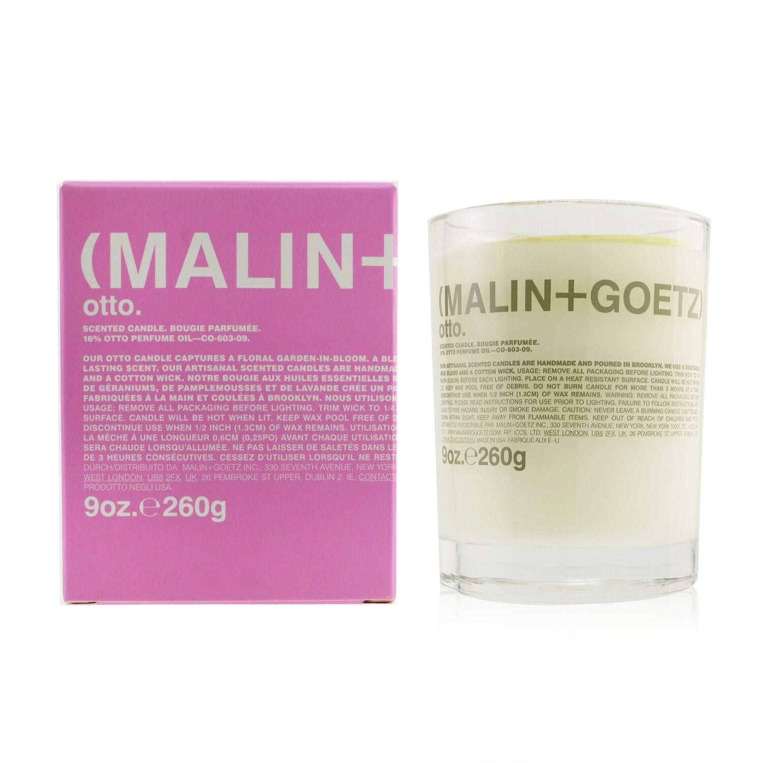 MALIN+GOETZ Scented Candle - Otto  260g/9oz