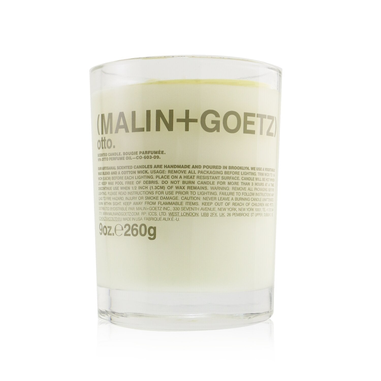 MALIN+GOETZ Scented Candle - Otto  260g/9oz