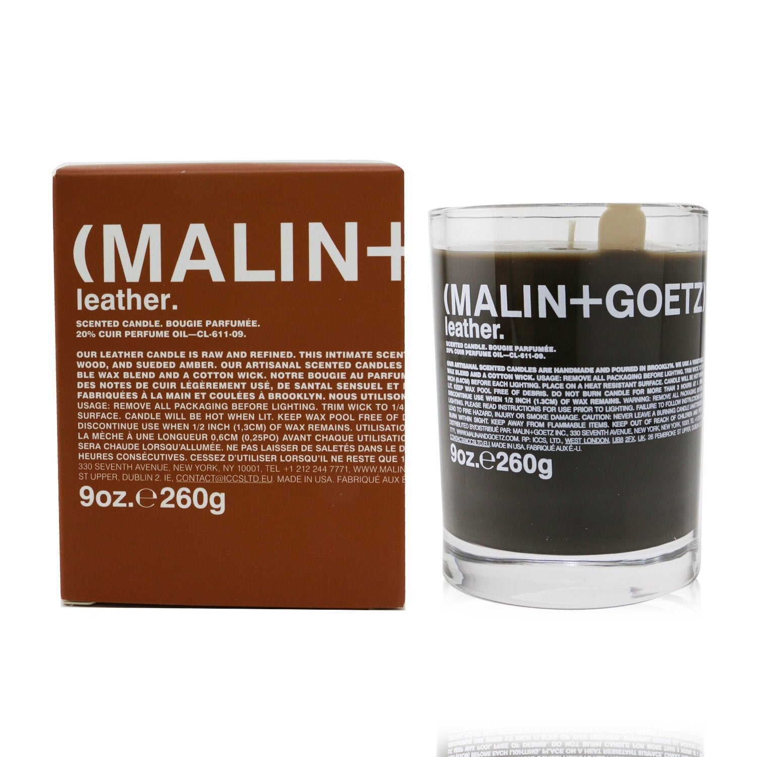 MALIN+GOETZ Scented Candle - Leather  260g/9oz