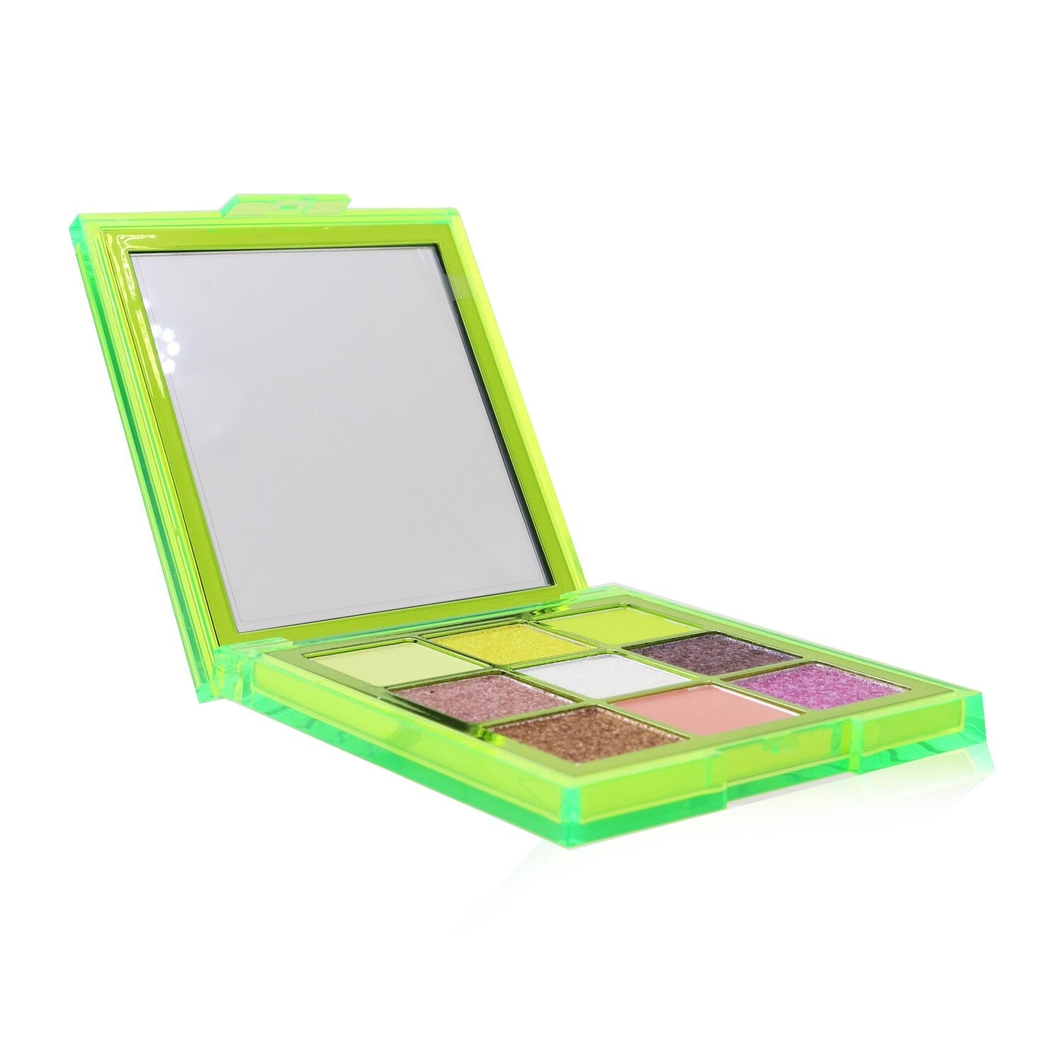 Huda Beauty Neon Obsessions Pressed Pigment Eyeshadow Palette (9x Eyeshadow) - # Neon Green  9x1.1g/0.038oz