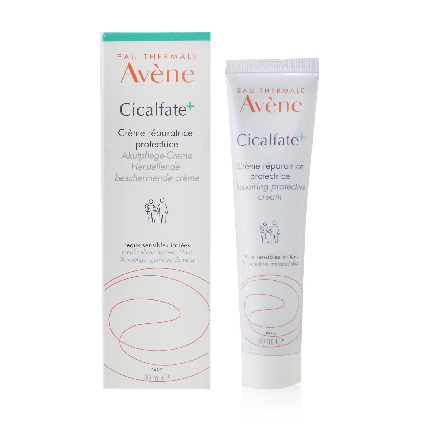 Avene Cicalfate+ Repairing Protective Cream - For Sensitive Irritated Skin  40ml/1.35oz