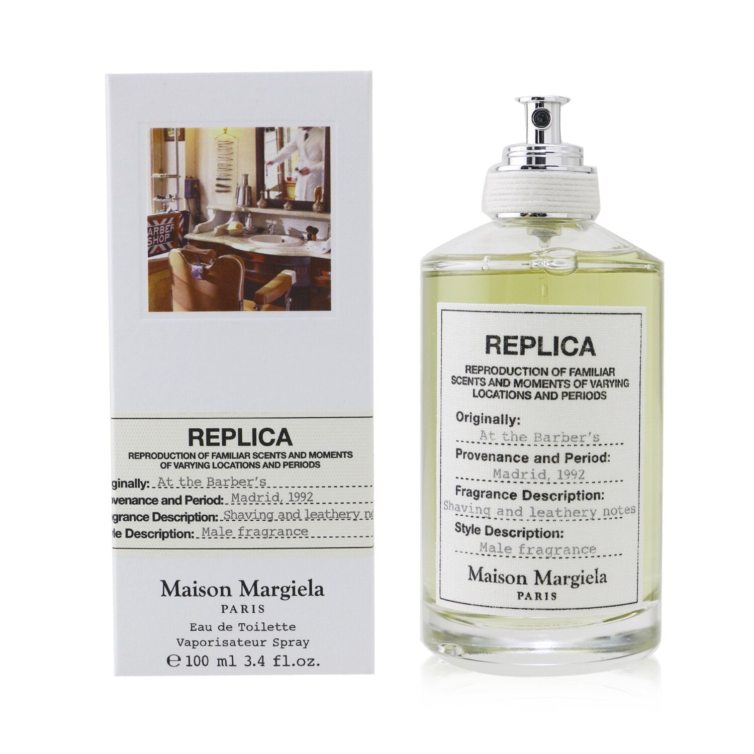 Maison Margiela Replica At The Barber's Eau De Toilette Spray  100ml/3.4oz