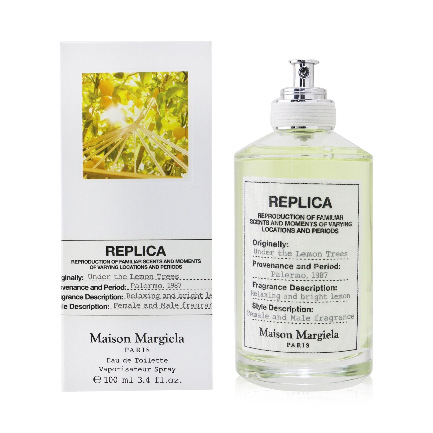 Maison Margiela Replica Under The Lemon Trees Eau De Toilette Spray  100ml/3.4oz