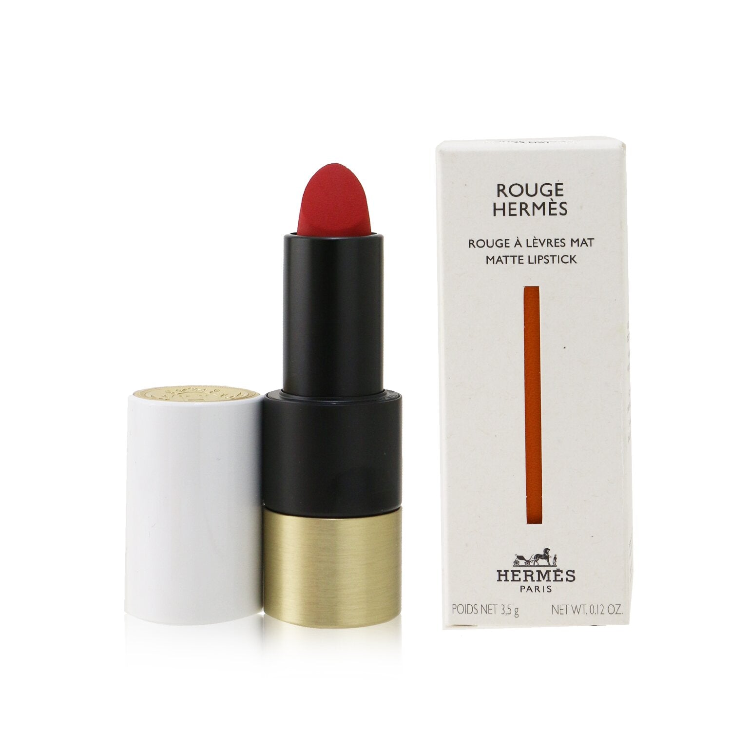 Hermes Rouge Hermes Matte Lipstick - # 74 Rose Magenta (Mat)  3.5g/0.12oz