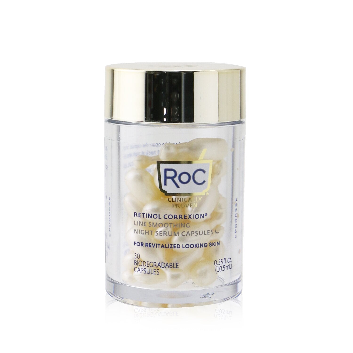 ROC Retinol Correxion Line Smoothing Night Serum Capsules  10x3.5ml/0.12oz