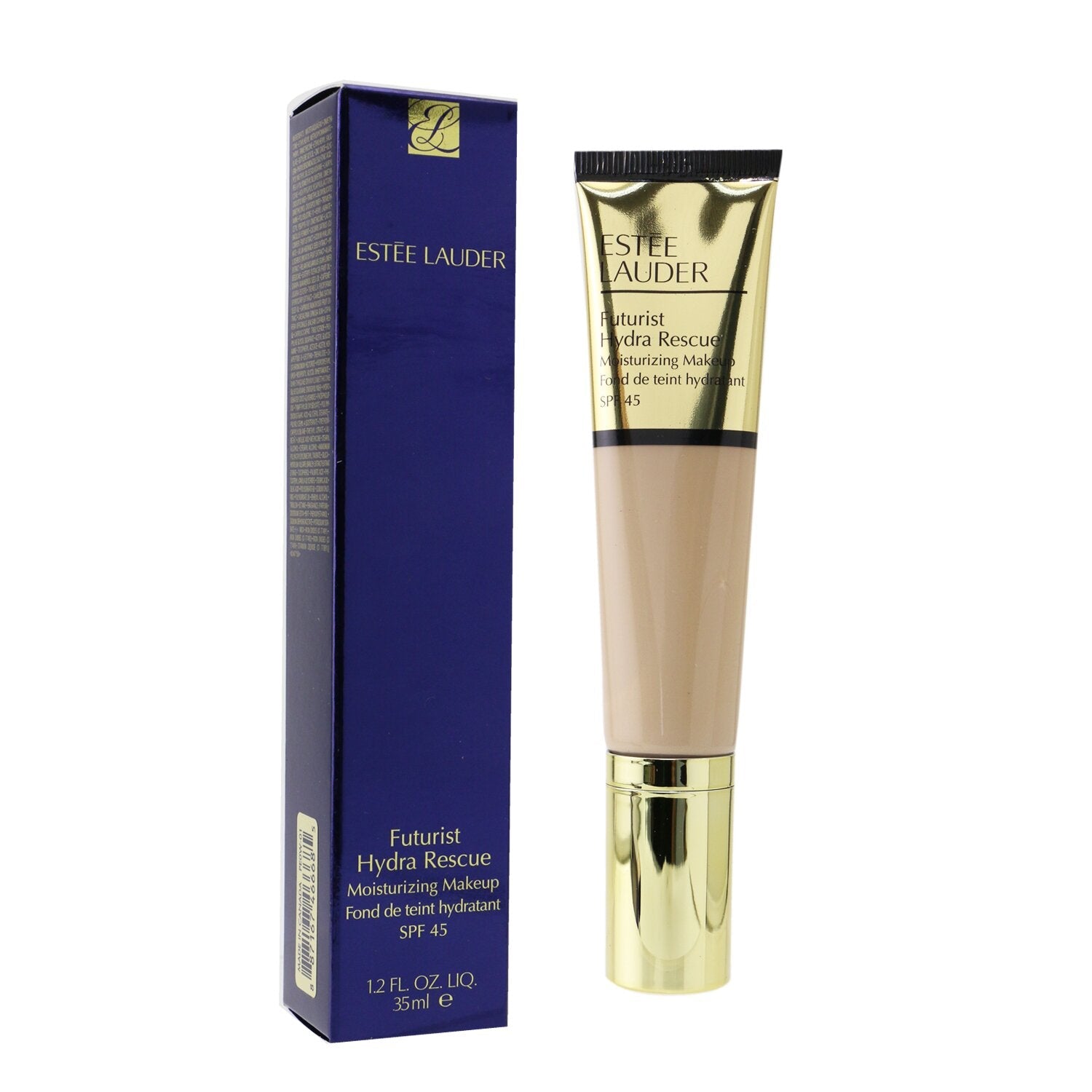 Estee Lauder Futurist Hydra Rescue Moisturizing Makeup SPF 45 - # 1N0 Porcelain (Box Slightly Damaged)  35ml/1.2oz