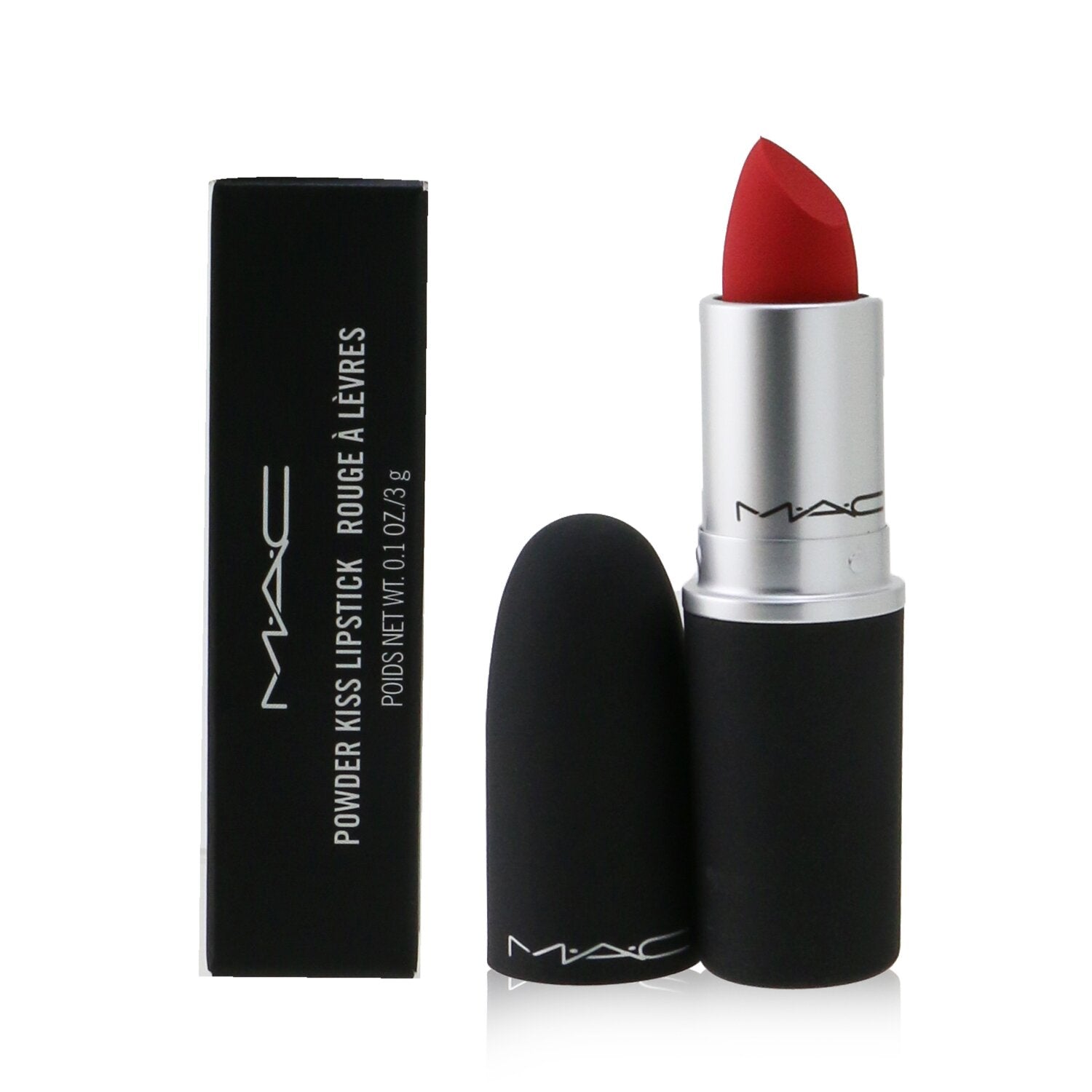 MAC Powder Kiss Lipstick - # 935 Ruby New  3g/0.1oz