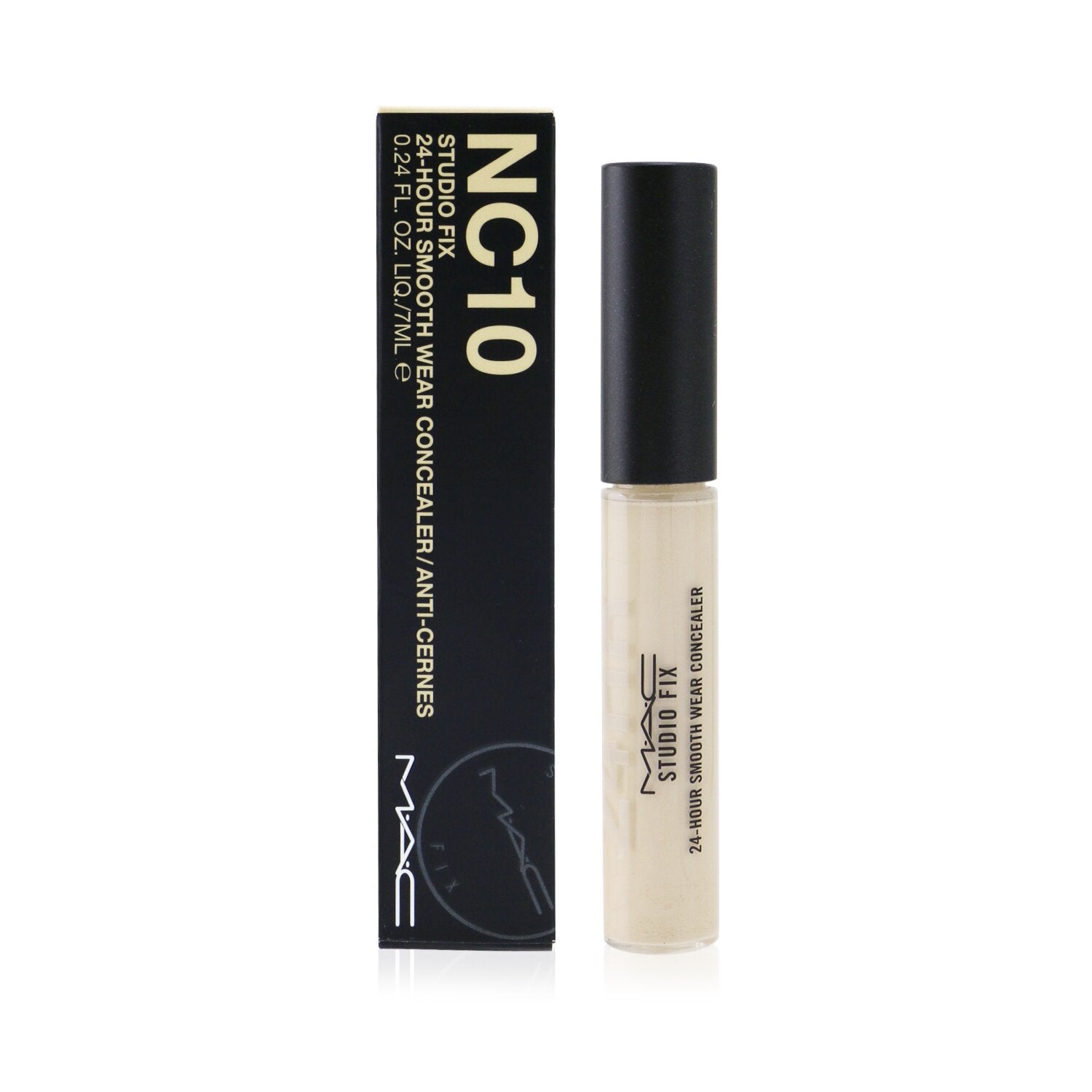 MAC Studio Fix 24 Hour Smooth Wear Concealer - # NC10 (Fair Beige With Neutral Undertone)  7ml/0.24oz