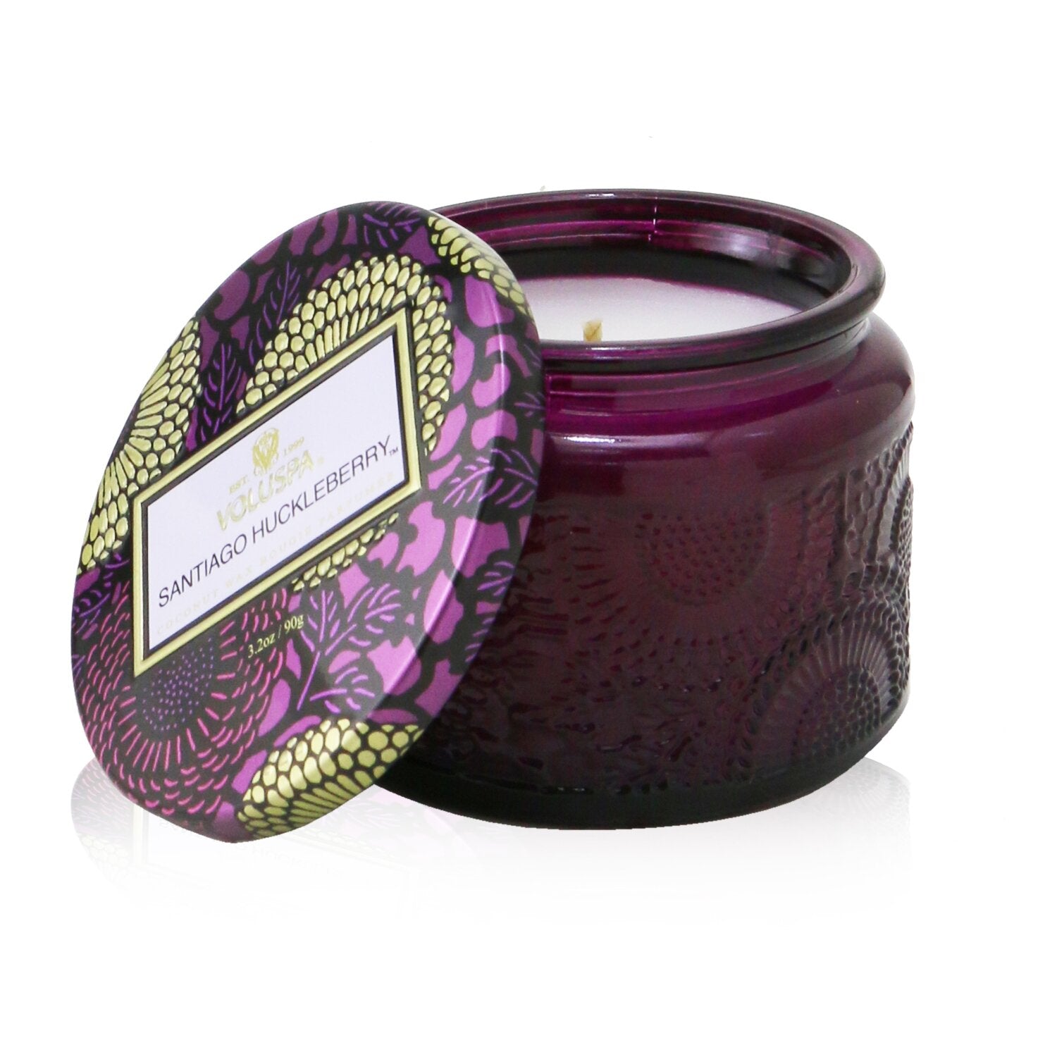 Voluspa Petite Jar Candle - Santiago Huckleberry  90g/3.2oz