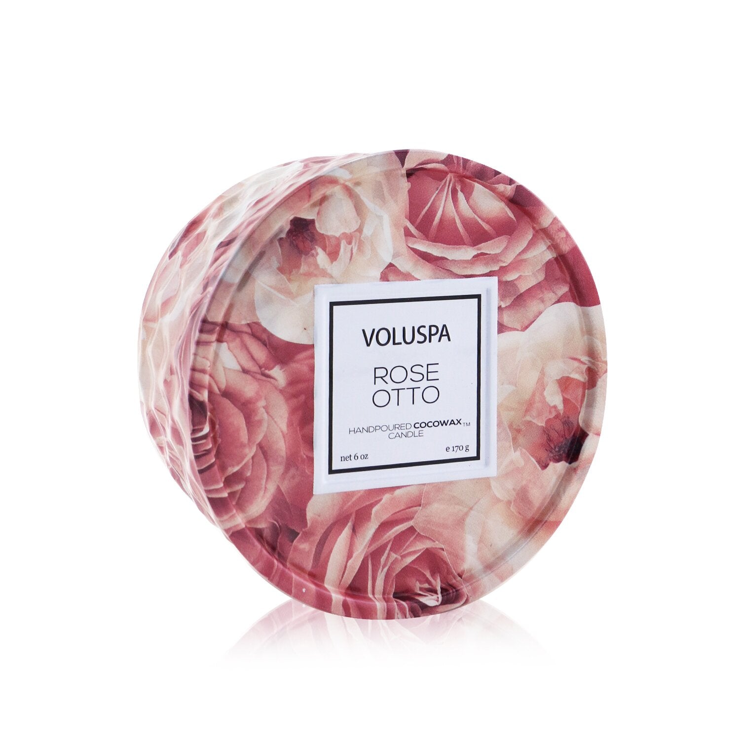 Voluspa 2 Wick Tin Candle - Rose Otto  170g/6oz