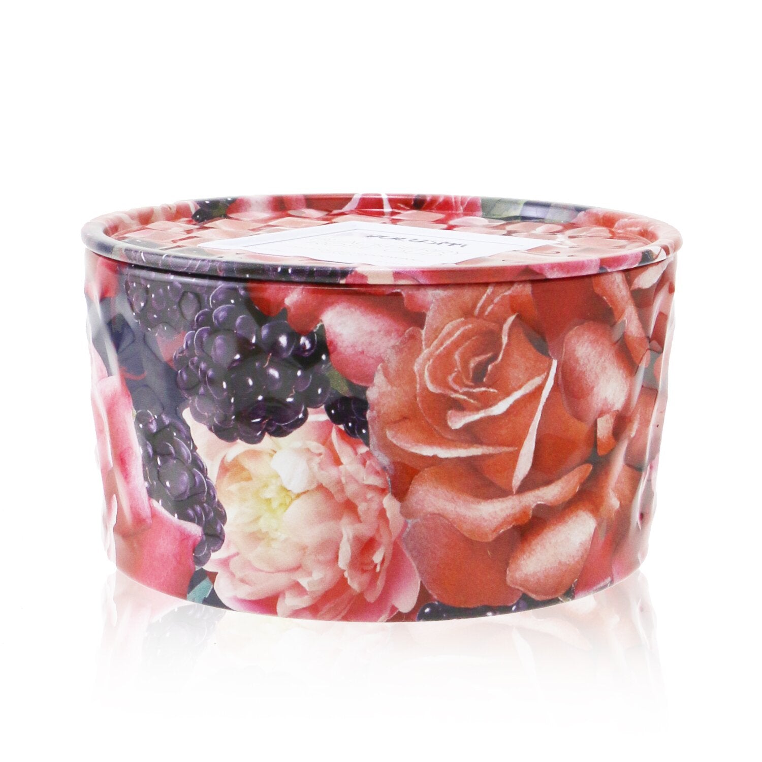 Voluspa 2 Wick Tin Candle - Blackberry Rose Oud  170g/6oz