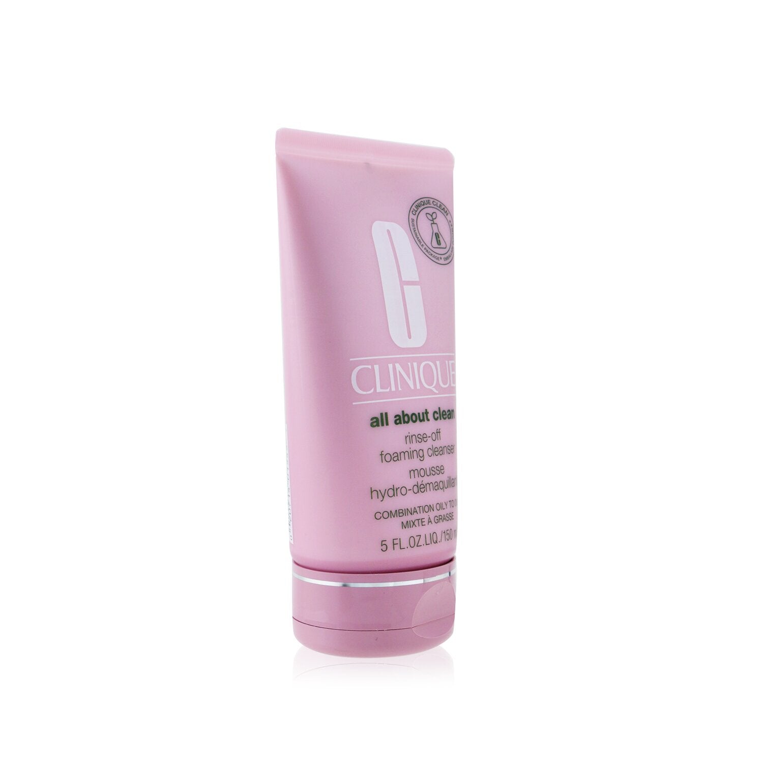 Clinique All About Clean Rinse-Off Foaming Cleanser - For Combination Oily to Oily Skin  150ml/5oz