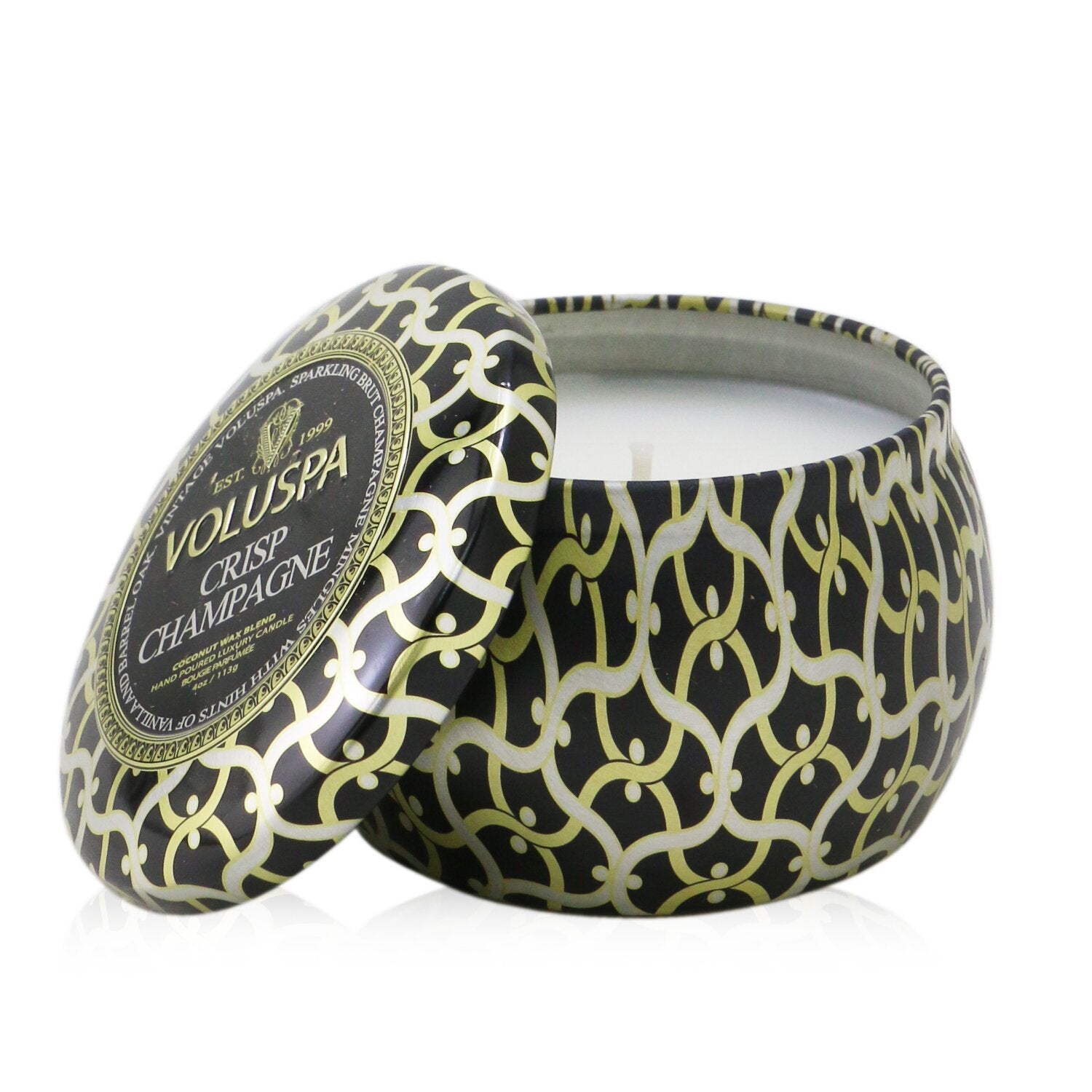 Voluspa Mini Tin Candle - Crisp Champagne  113g/4oz