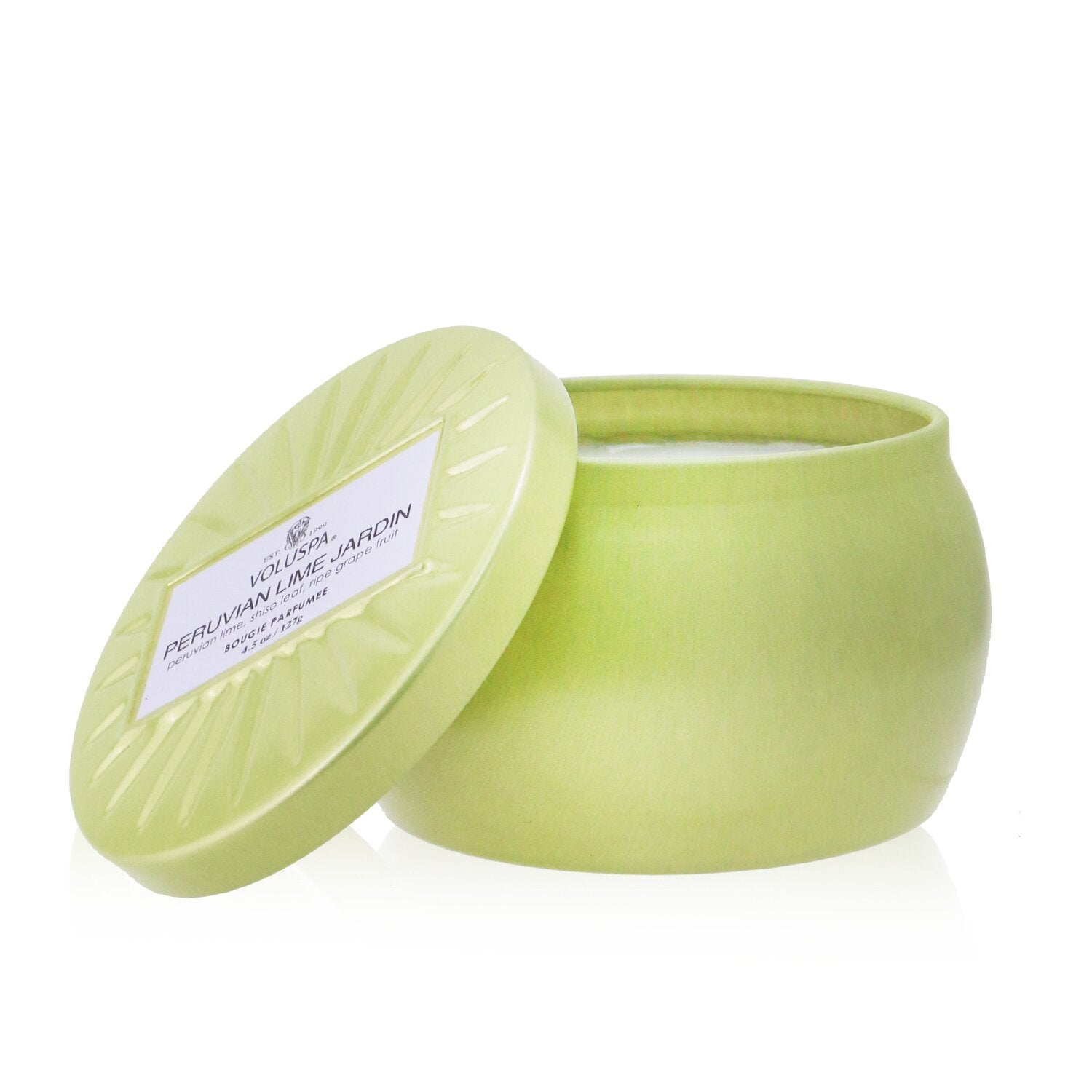 Voluspa Mini Tin Candle - Peruvian Lime Jardin  127g/4.5oz