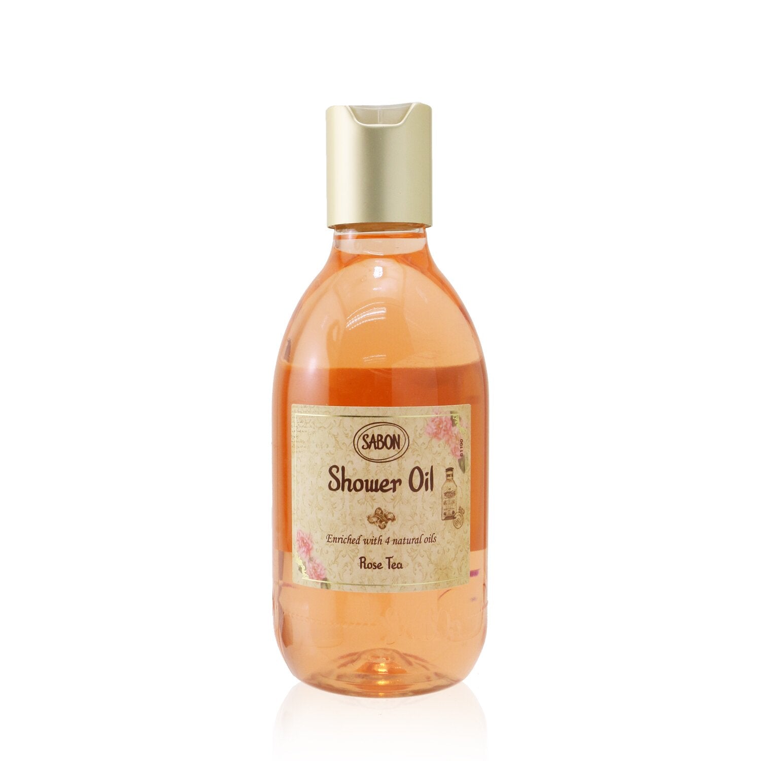 Sabon Shower Oil - Rose Tea (Plastic Bottle)  300ml/10.5oz