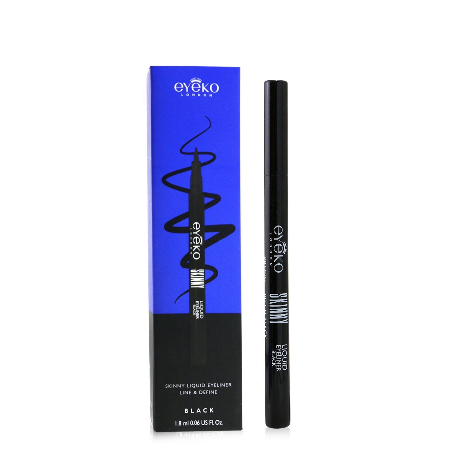 Eyeko Skinny Liquid Eyeliner - # Black  1.8ml/0.06oz