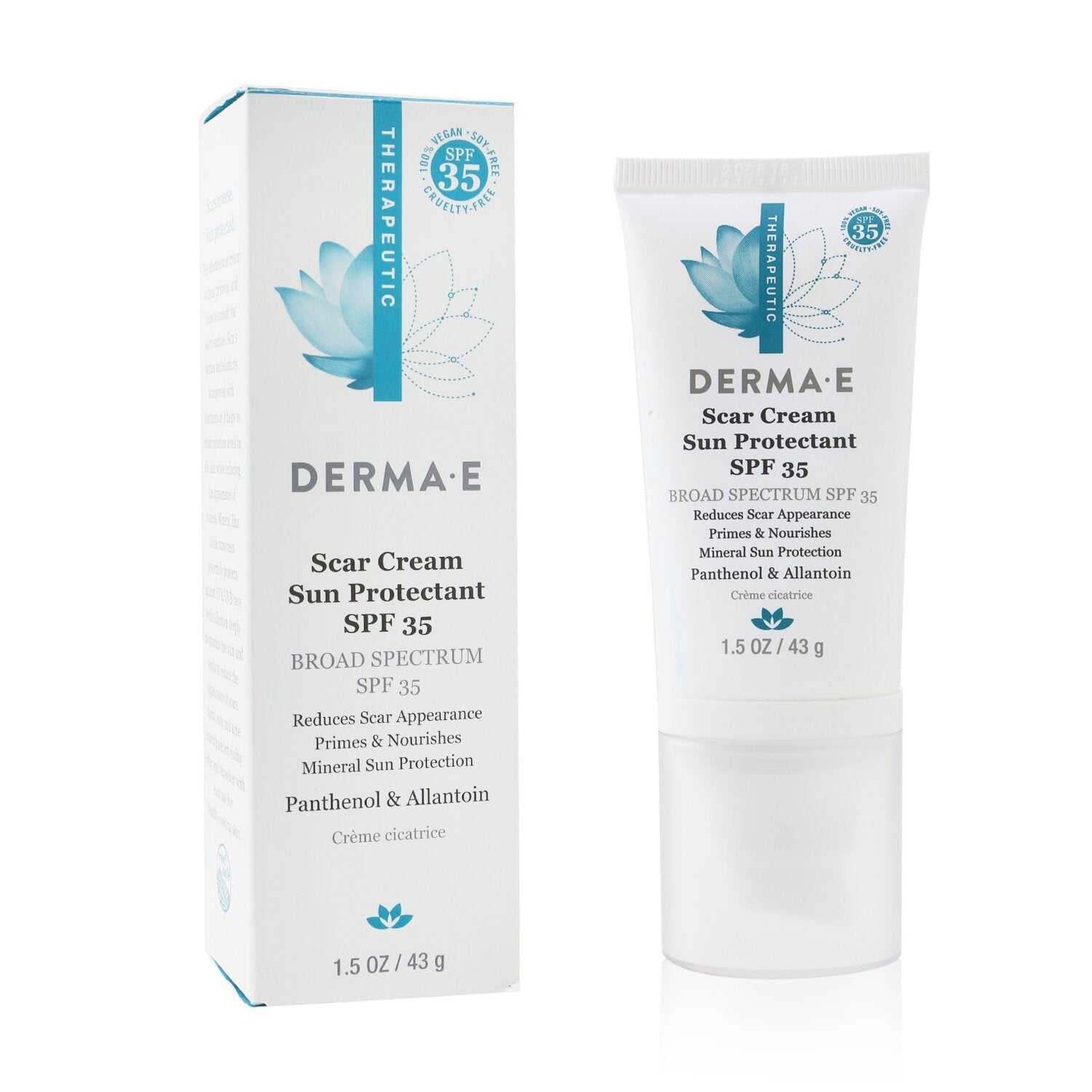 Derma E Therapeutic Scar Cream Sun Protectant SPF 35  43g/1.5oz