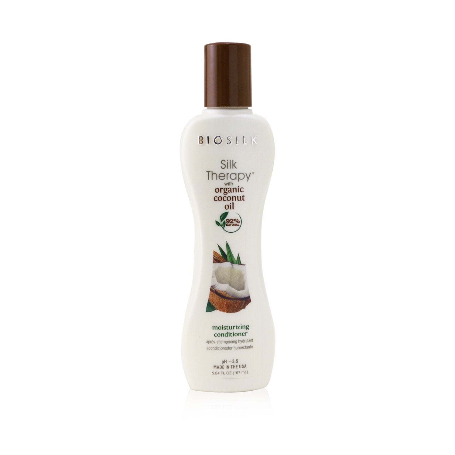 BioSilk Silk Therapy with Coconut Oil Moisturizing Conditioner  355ml/12oz