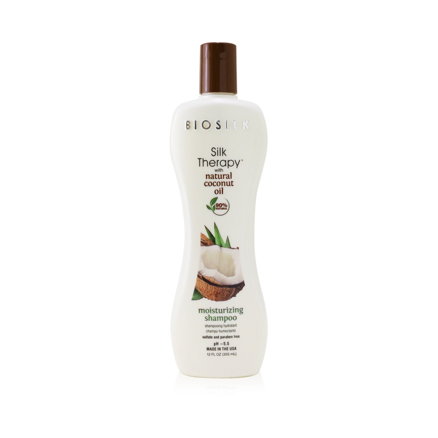 BioSilk Silk Therapy with Coconut Oil Moisturizing Shampoo  167ml/5.64oz