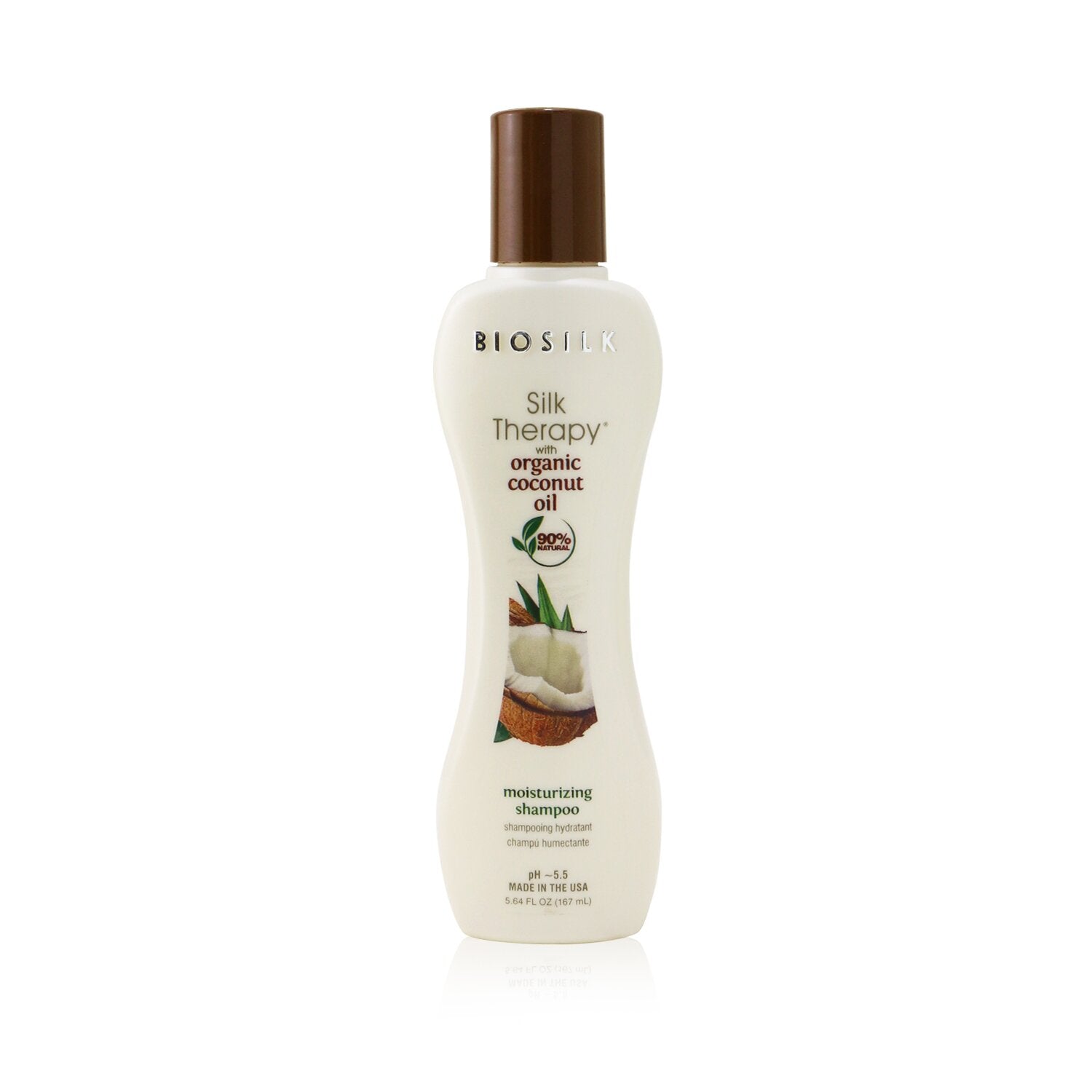 BioSilk Silk Therapy with Coconut Oil Moisturizing Shampoo  167ml/5.64oz