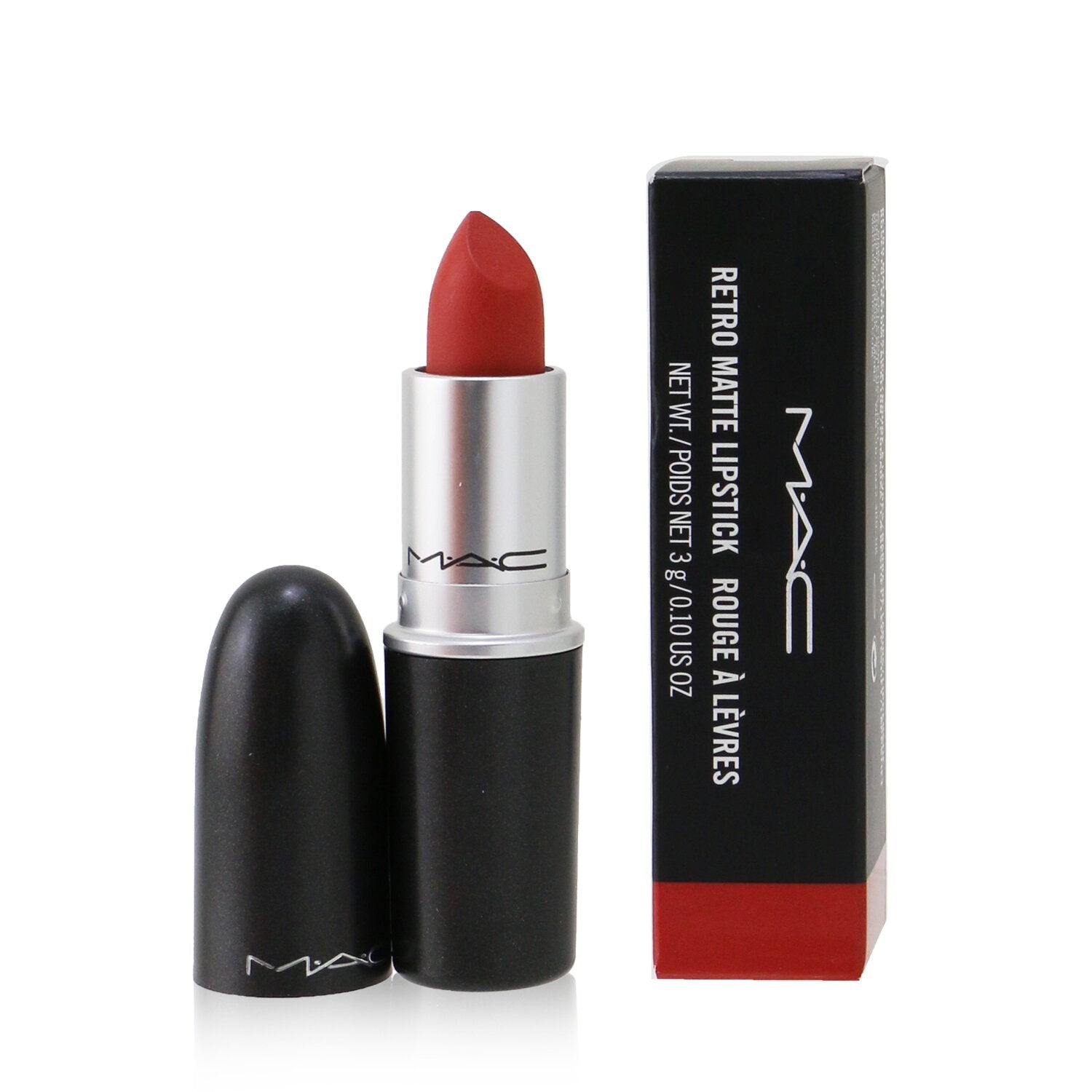 MAC Retro Matte Lipstick - # 702 Dangerous (Orange Red Matte)  3g/0.1oz