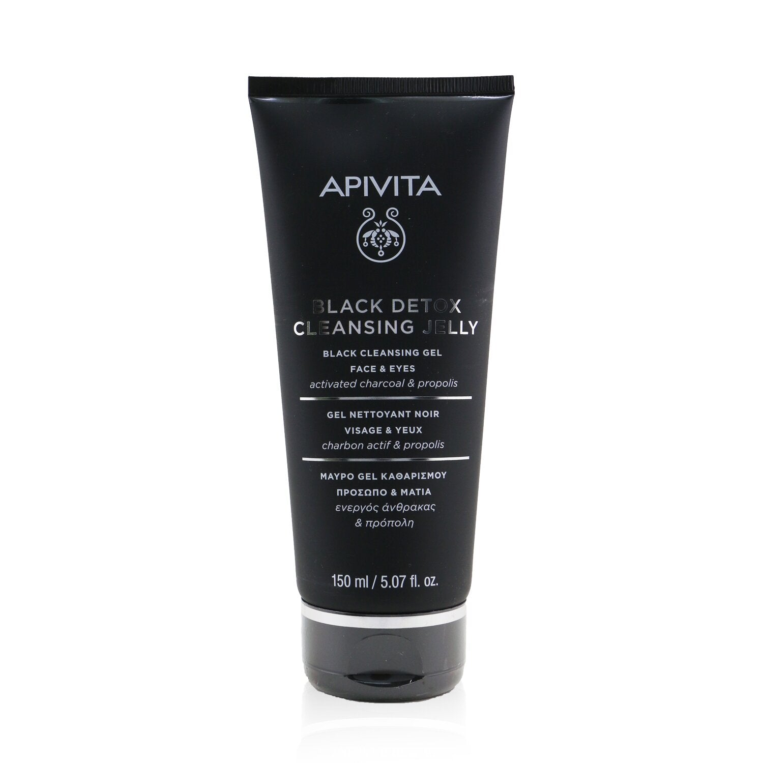 Apivita Black Detox Cleansing Jelly For Face & Eyes  150ml/5.07oz