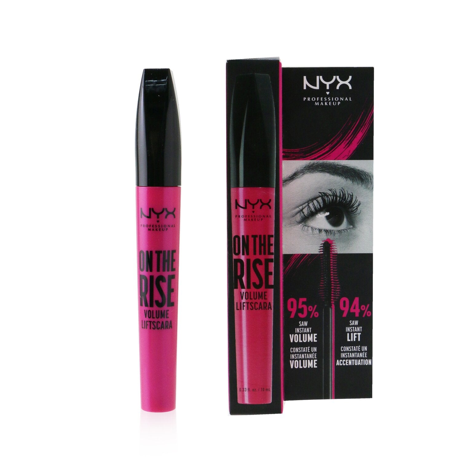 NYX On The Rise Volume Liftscara - # Black  10ml/0.33oz